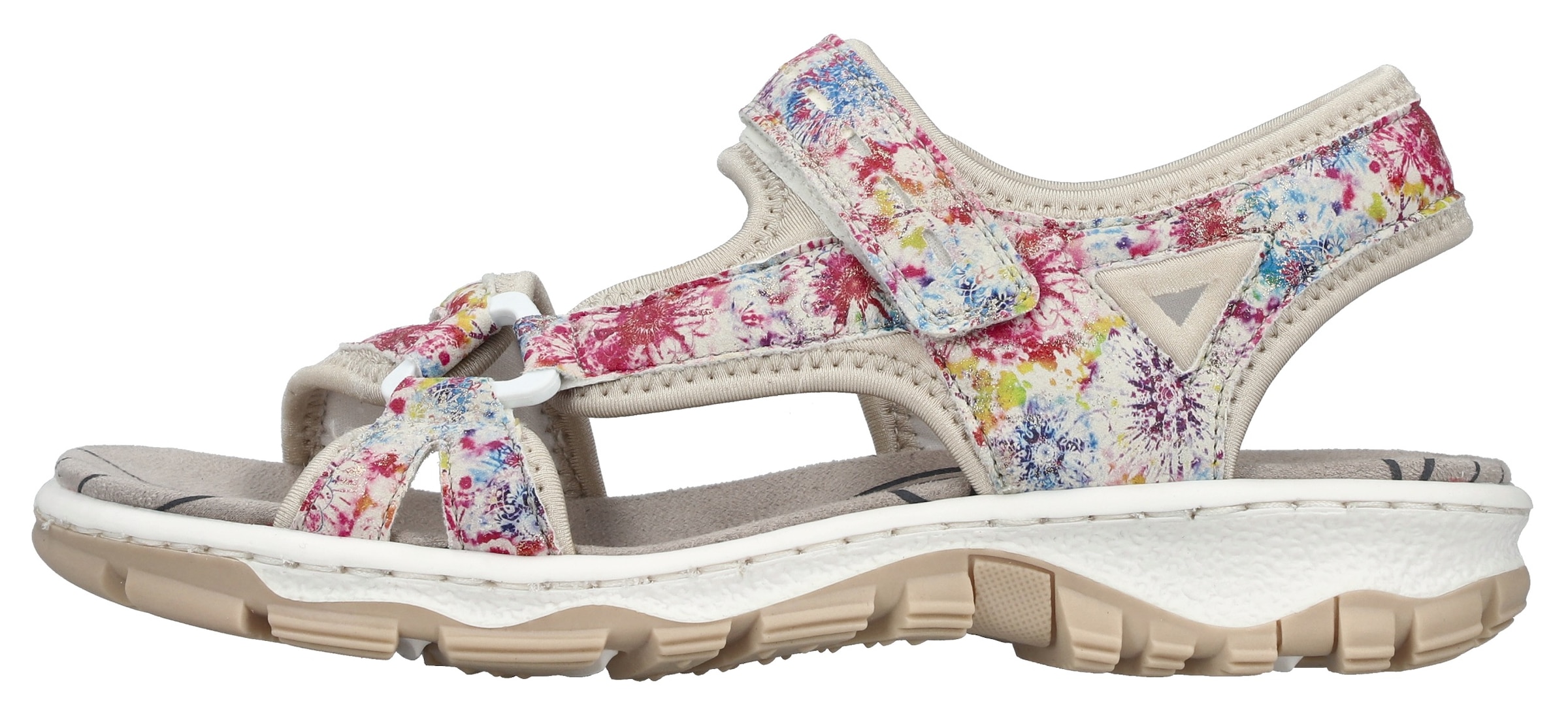 Rieker Riemchensandale  Sommerschuh, Sandalette, Outdoorschuh in Trekking-Optik