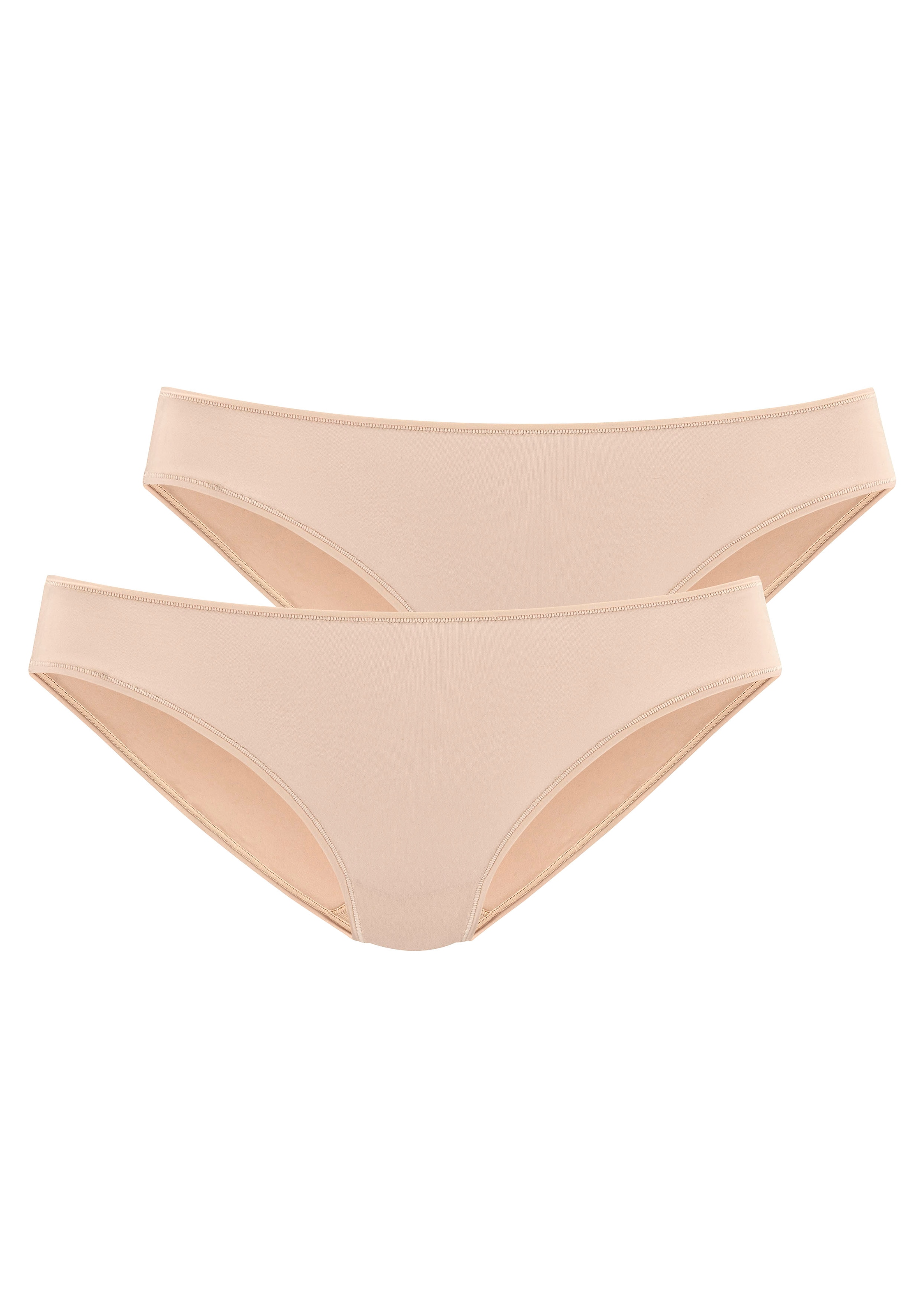 Jazz-Pants Slips, (2er-Pack), aus weicher Microfaser