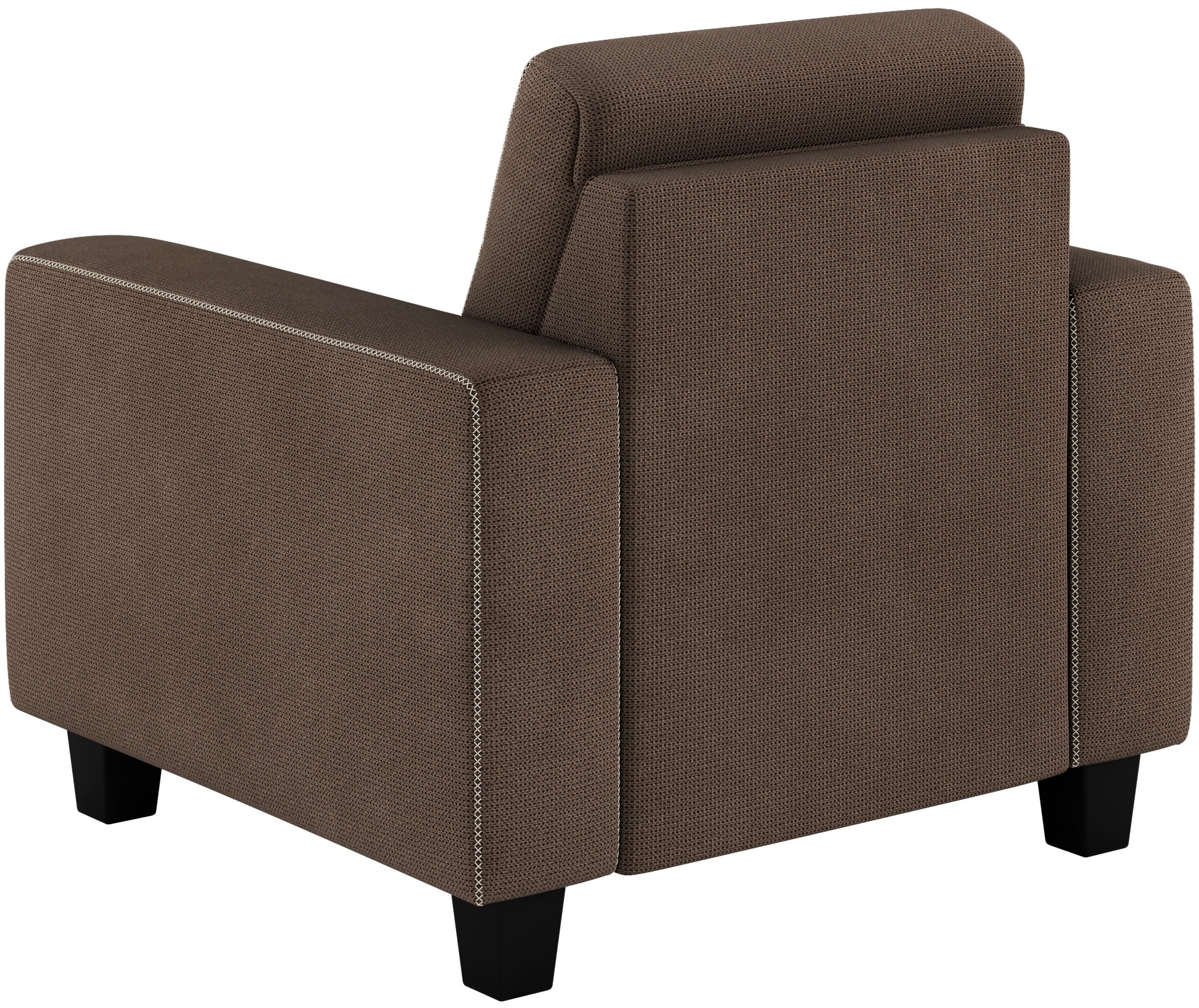 Places of Style Sessel »Varese«, Kreuznaht in beige