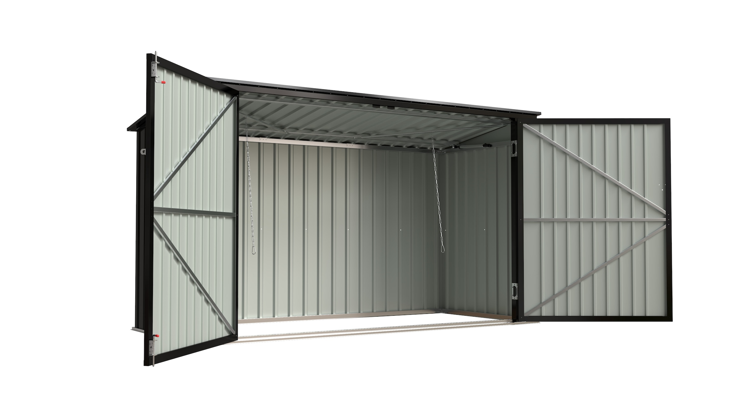 KONIFERA Mülltonnenbox »Oviedo« BxTxH: 233x105x133 cm