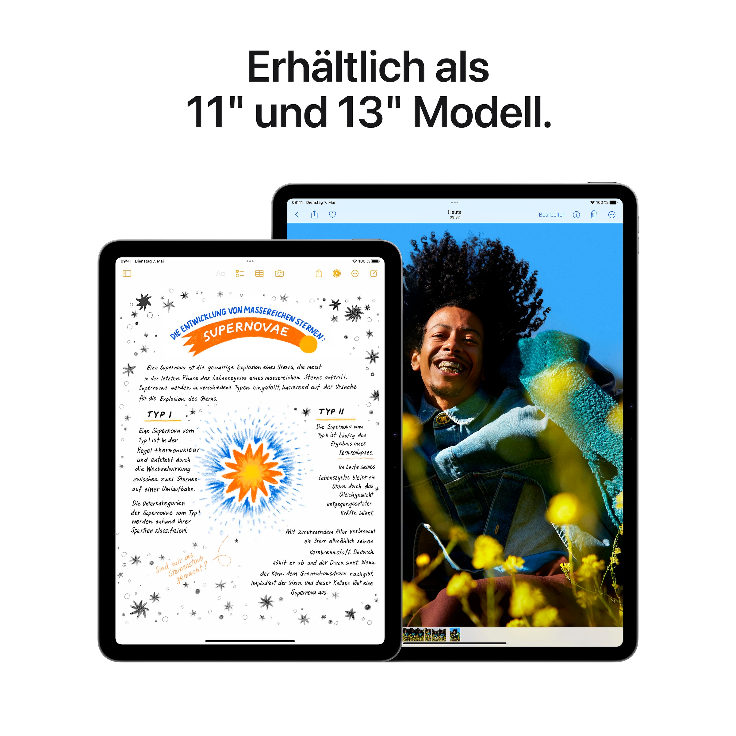 Apple Tablet »13" iPad Air Wi-Fi 1TB«, (iPadOS)