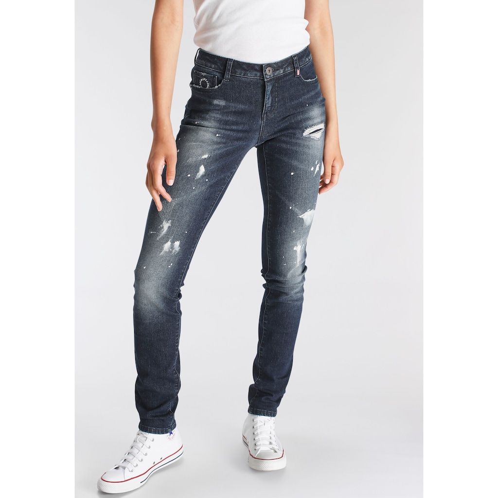 Alife & Kickin Low-rise-Jeans »Laser SLIM-FIT NolaAK«, NEUE KOLLEKTION