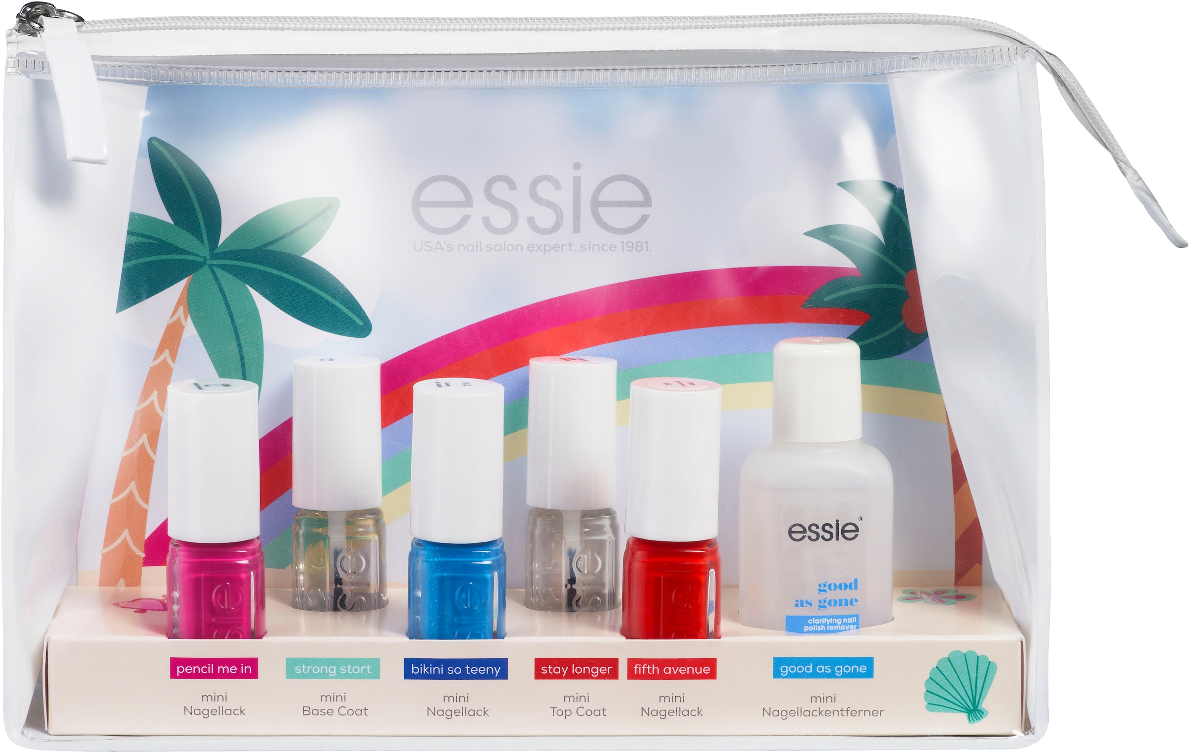 essie Nagellack-Set »Essie Essie Summer Set 2024«, mit natürlichen Inhaltsstoffen