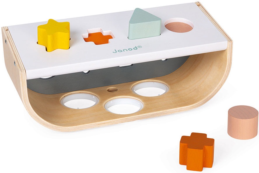 Janod Lernspielzeug »Sweet Cocoon -Schlag- & Sortierspiel TapTap«