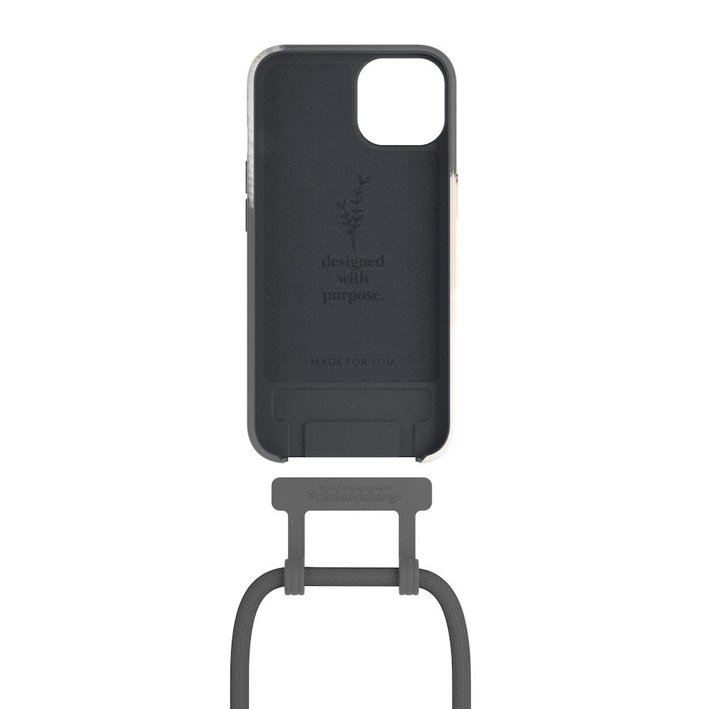 Woodcessories Smartphone-Hülle »Woodcessories Change Case Batik für iPhone 13 mini«, iPhone 13 Mini