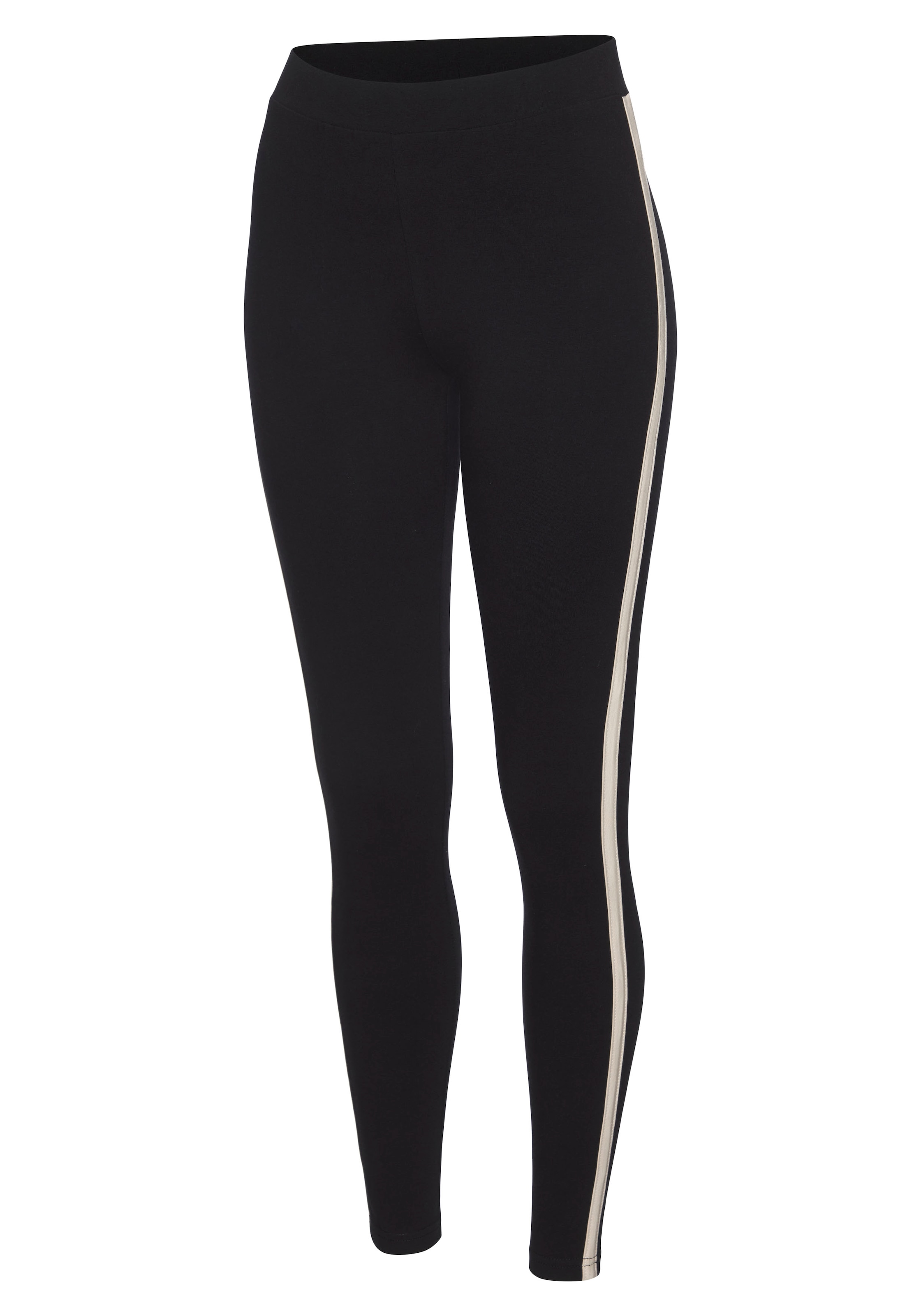 H.I.S Leggings, mit schmalen Seitenstreifen