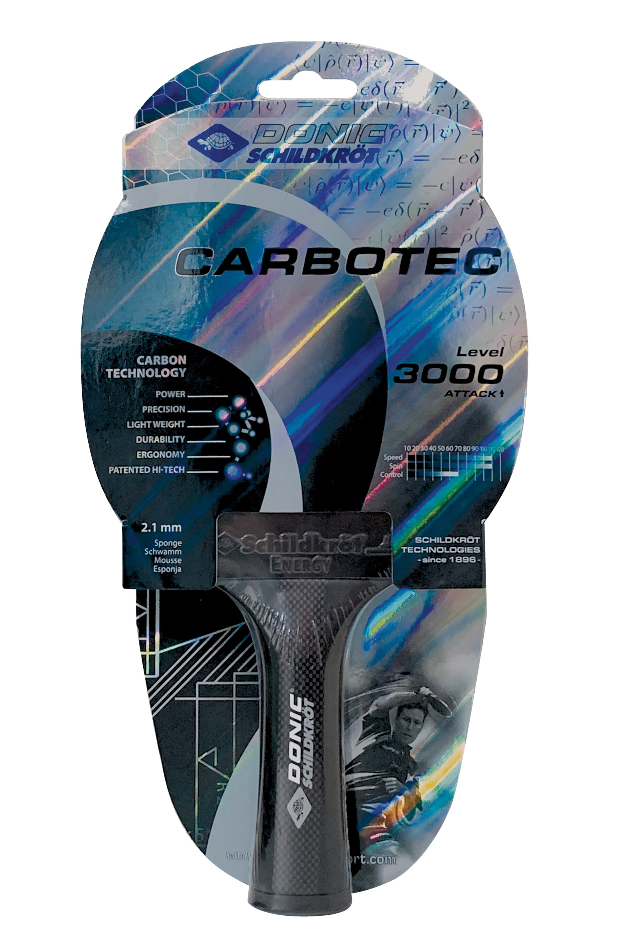 Donic-Schildkröt Tischtennisschläger »CarboTec 3000«