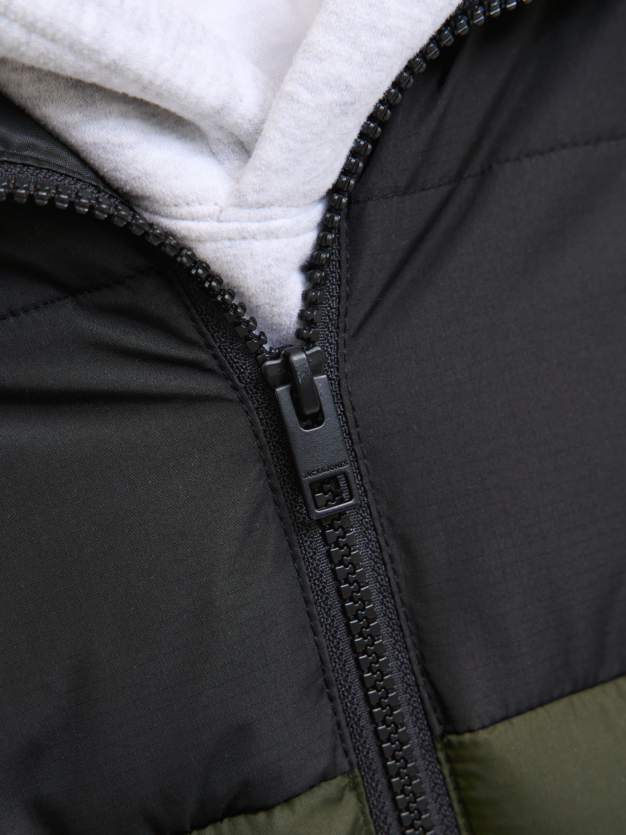 Jack & Jones Junior Steppjacke »JJMAZE PUFFER COLLAR JNR« ohne Kapuze