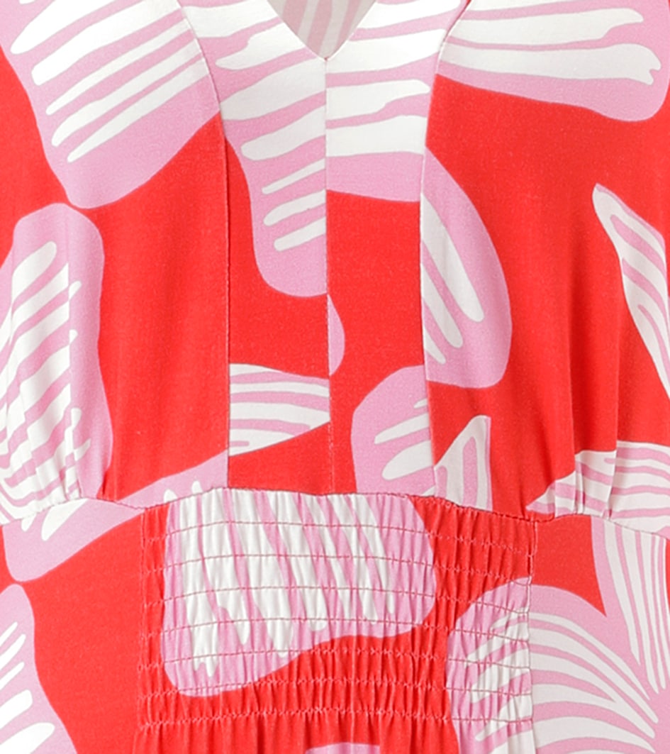 Aniston SELECTED Maxikleid mit weiten, 3/4-langen Ärmeln - NEUE KOLLEKTION