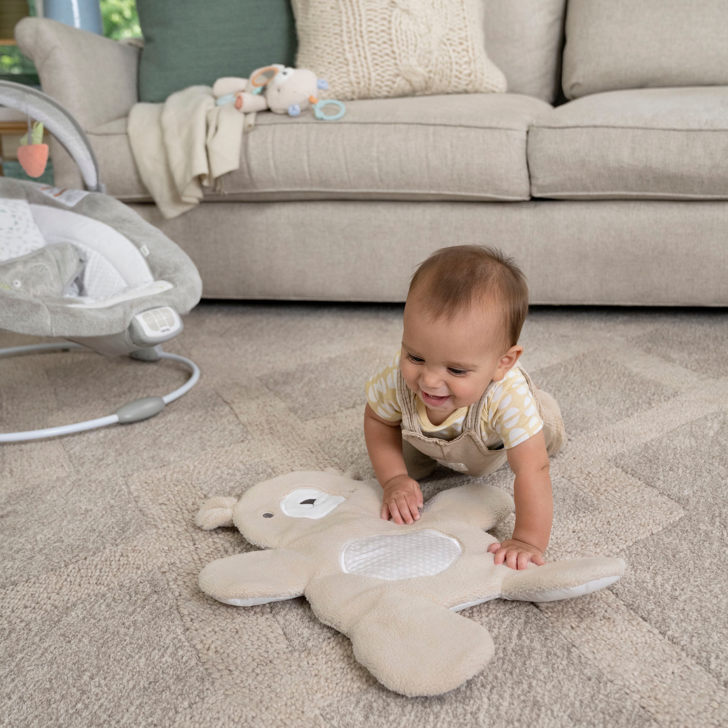 ingenuity Babyschaukel »InLighten Bouncer™ - Nate™«, bis 9 kg, mit Licht und Sound