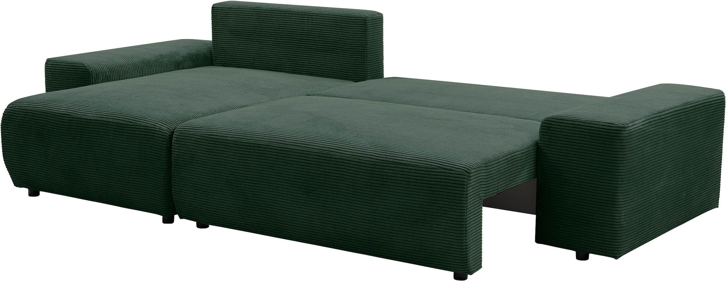 WERK2 Ecksofa »Amsterdam, zeitlos und elegant, Breite 300cm, L-Form«, Design Ecksofa mit hohem Komfort, Schlaffunktion & Bettkasten