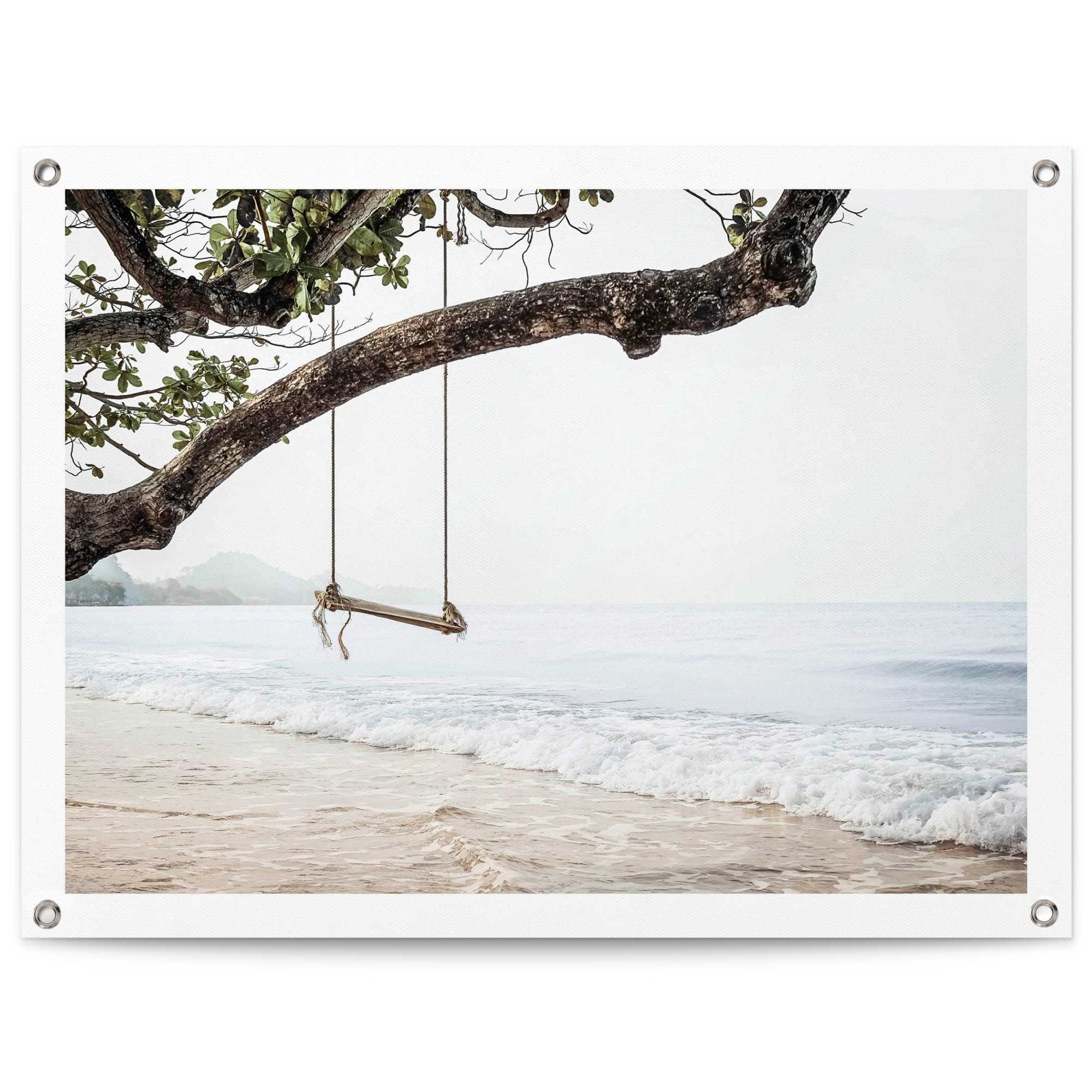 Reinders! Poster »Strand«, Outdoor für Garten oder Balkon