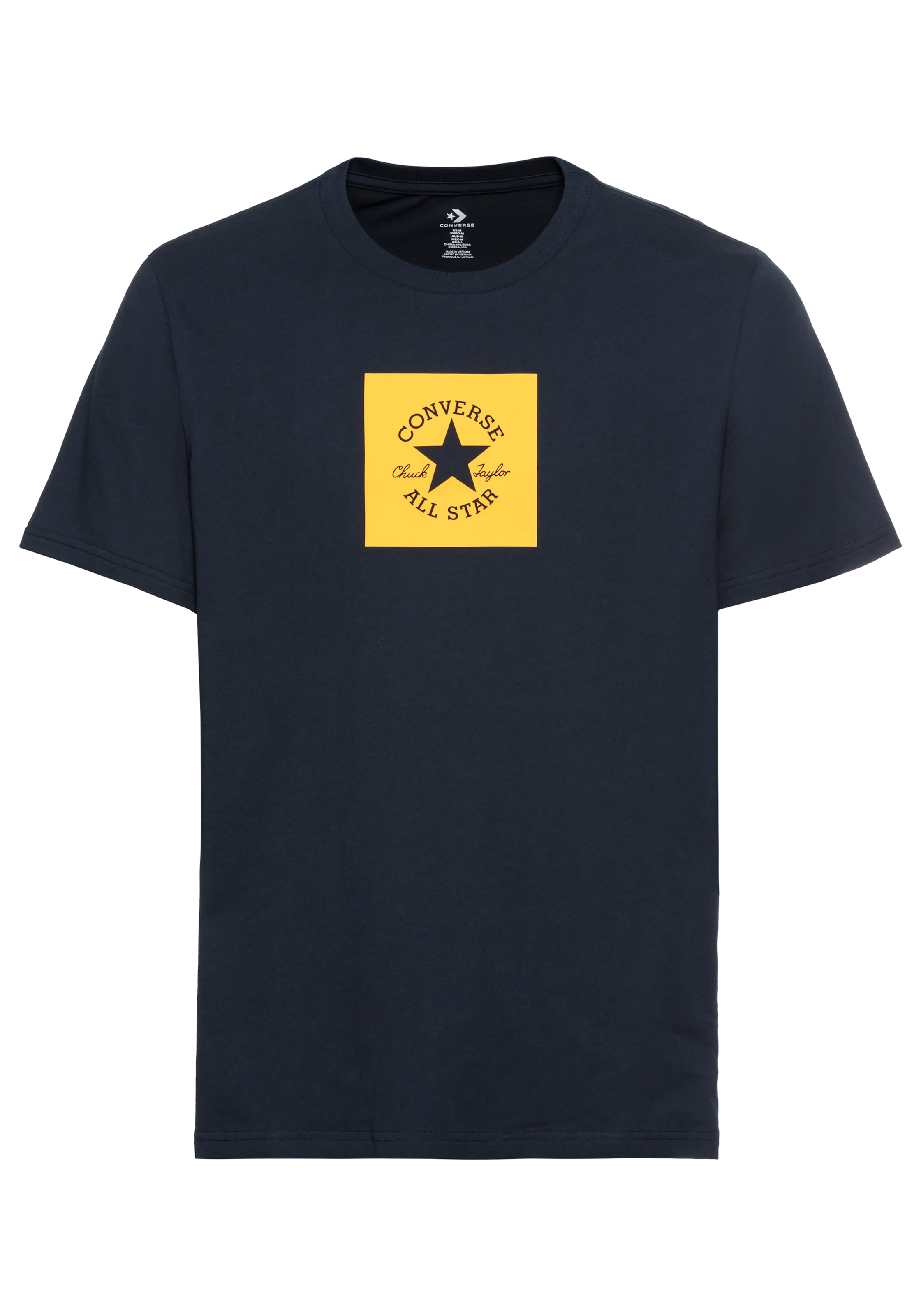 T-Shirt »CHUCK TAYLOR PATCH TEE - OBSIDIAN«