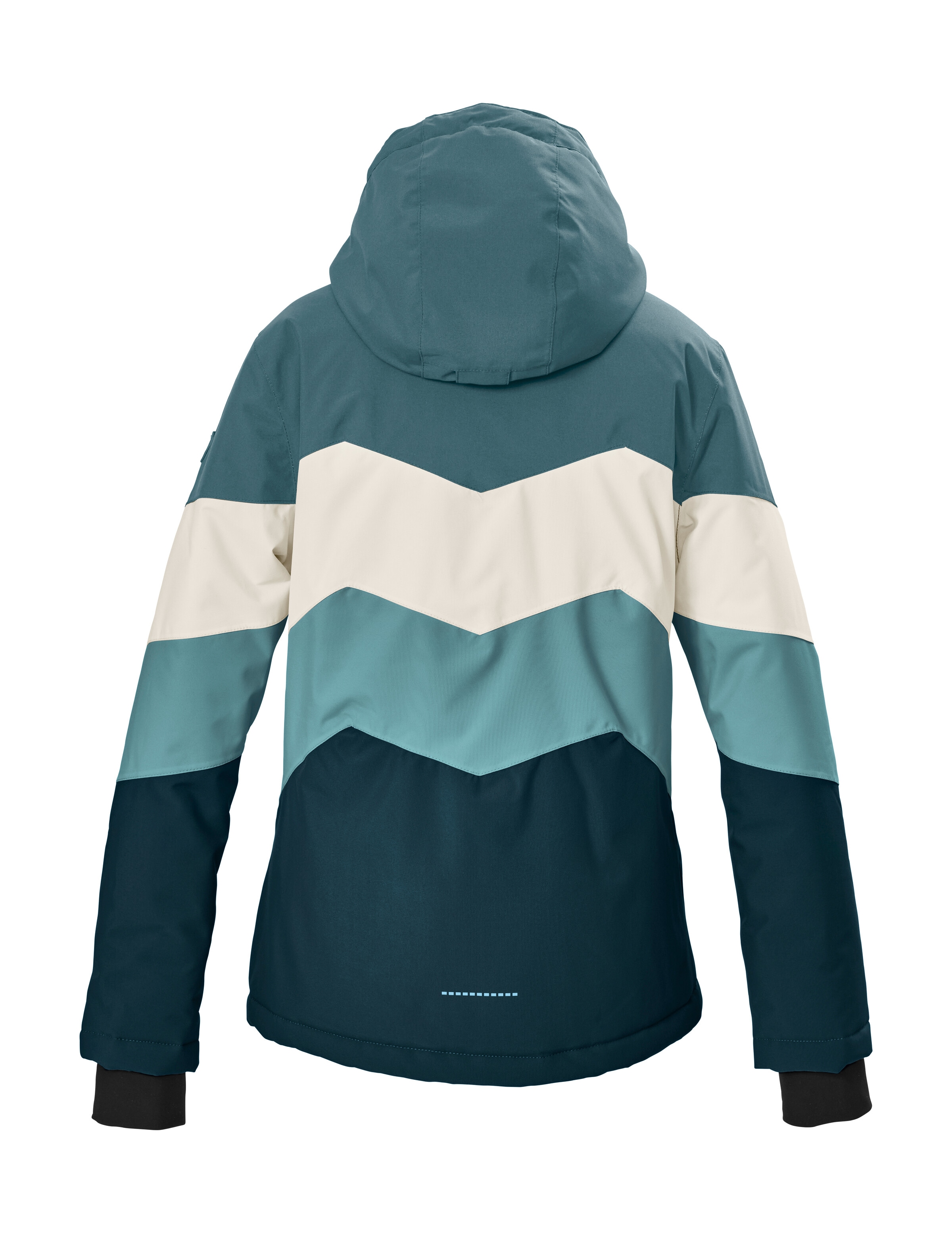 Killtec Skijacke »KSW 188 GRLS SKI JCKT« Kinder Skijacke: wasserdicht, atmungsaktiv, verstellbar, Colourblock