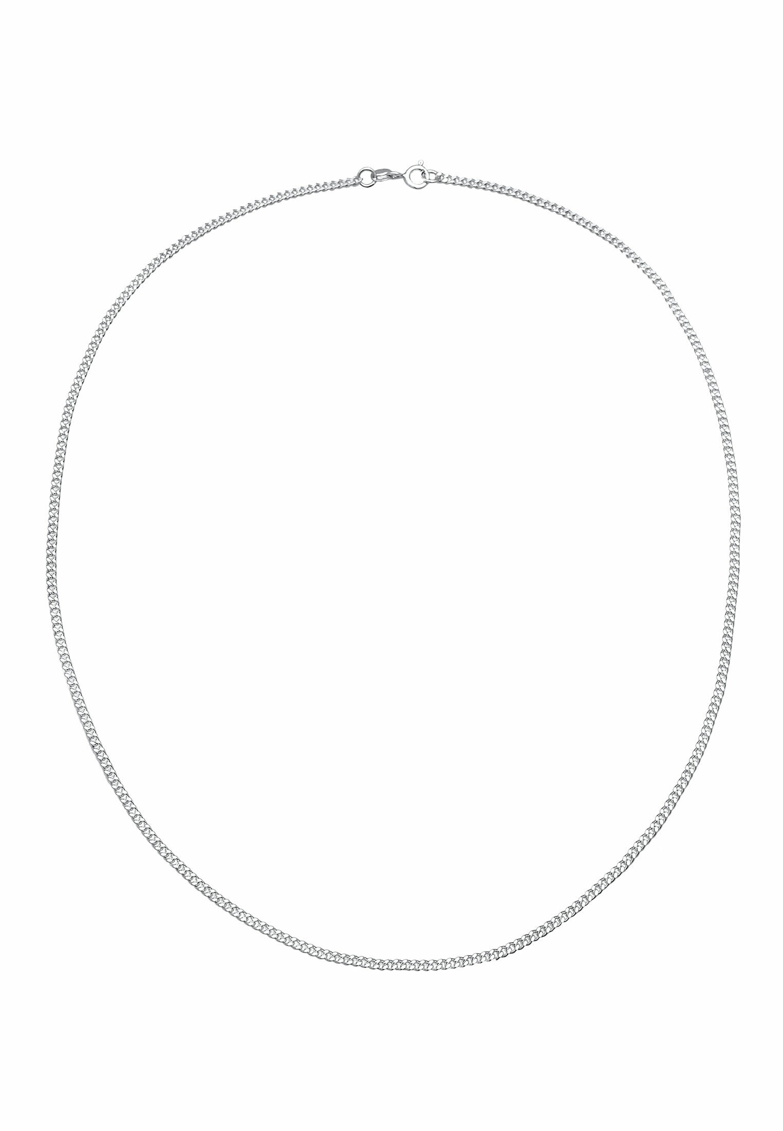 Elli Kette ohne Anhänger »Halskette Panzerkette Collier Basic Chunky Chain 925er Silber«