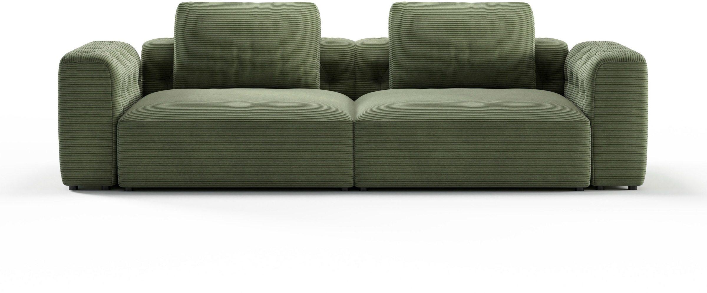 RAUM.ID 2,5-Sitzer »Cushid«, Modulsofa, bestehend aus 2 Teilen, Breite 268 cm