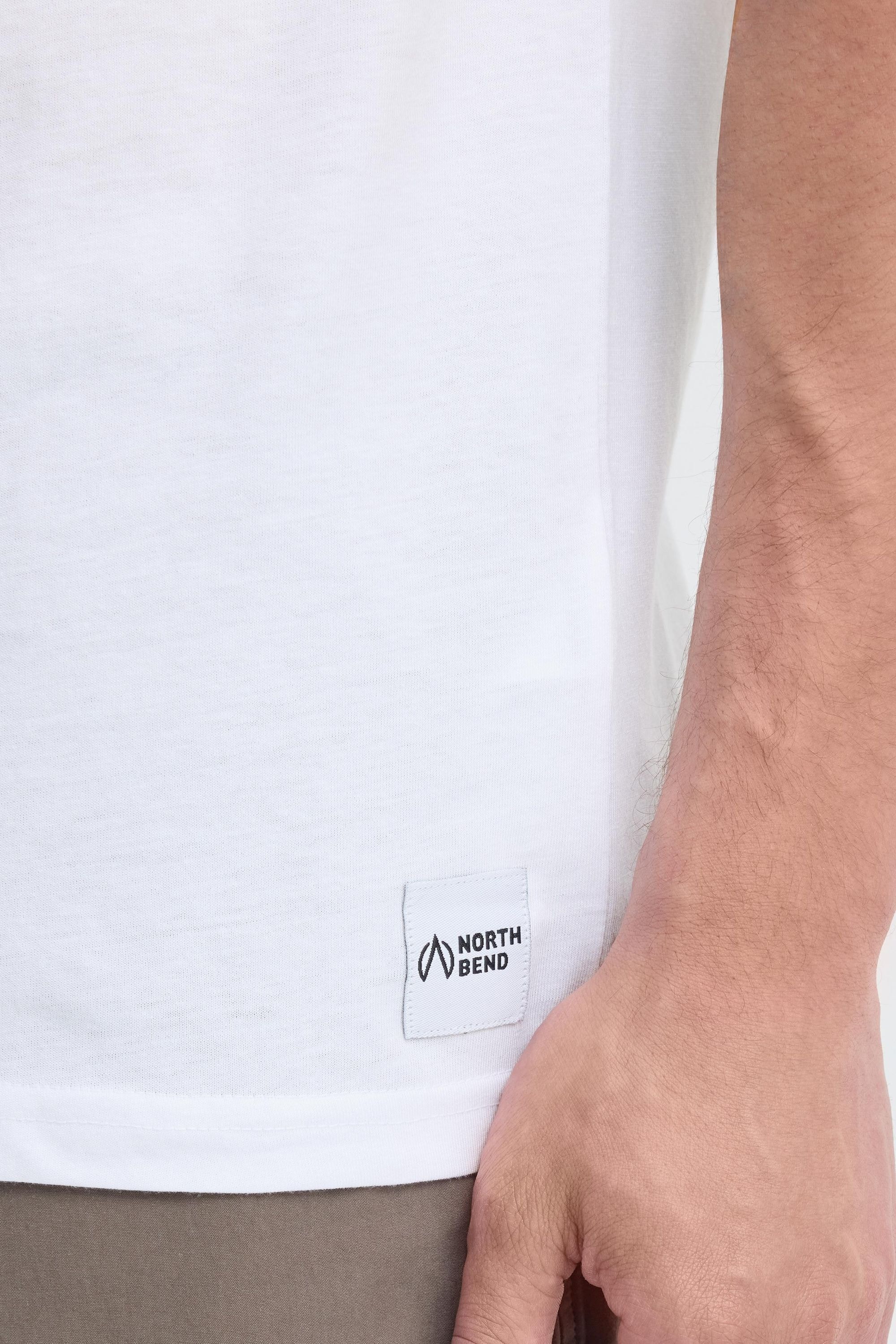 North Bend Rundhalsshirt »Rundhalsshirt NBCash«