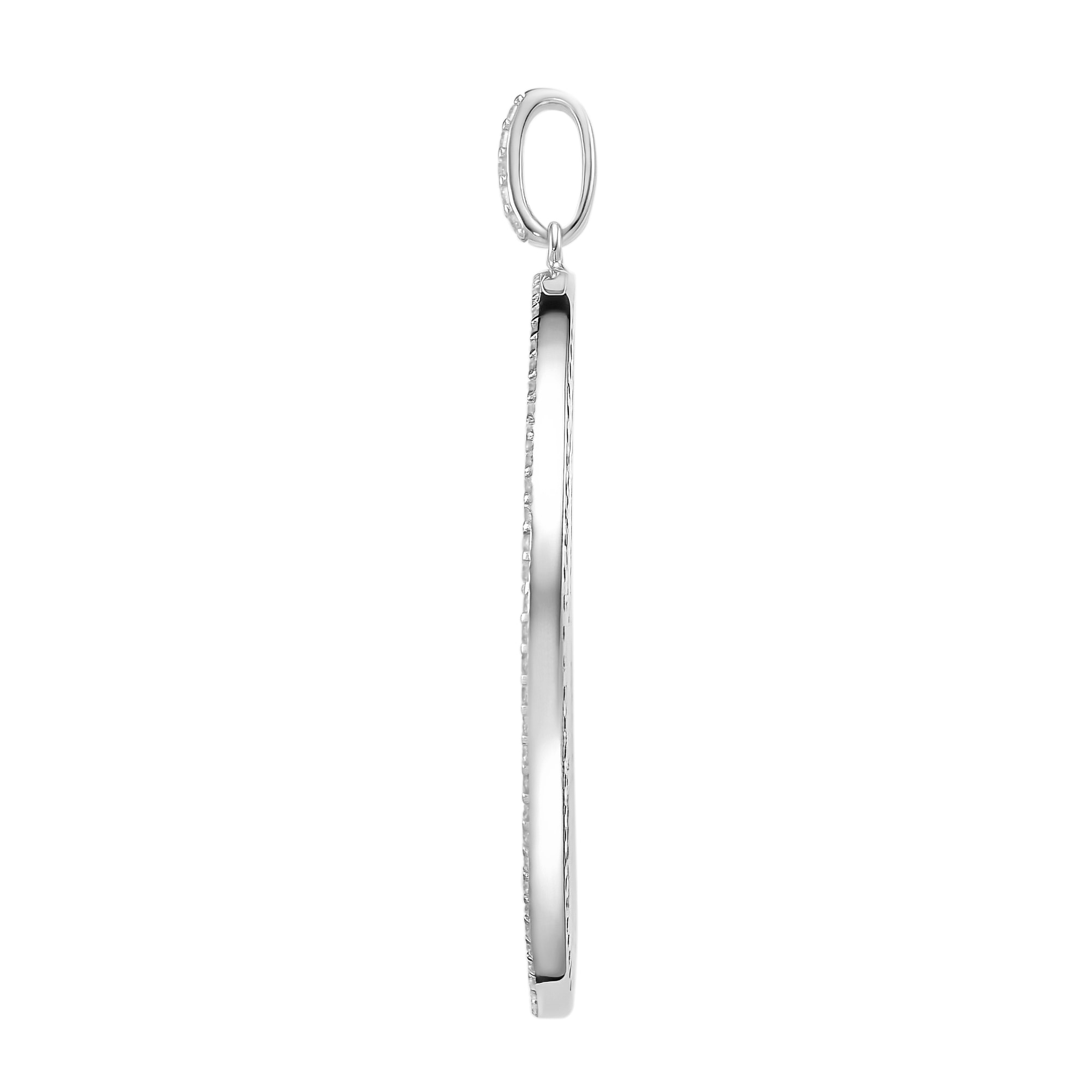 GIORGIO MARTELLO MILANO Kettenanhänger »Anhänger mit Emaille-Einlagen und Zirkonia, Silber 925«