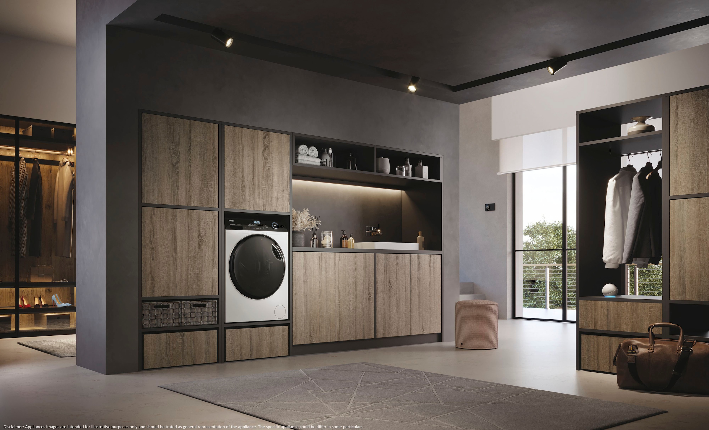 Haier Waschtrockner »HWD90-B14959U1«, PRO 5 Serie, 9 kg, 6 kg, 1400 U/min, Flüsterleiser Motor, Wi-Fi & hOn App