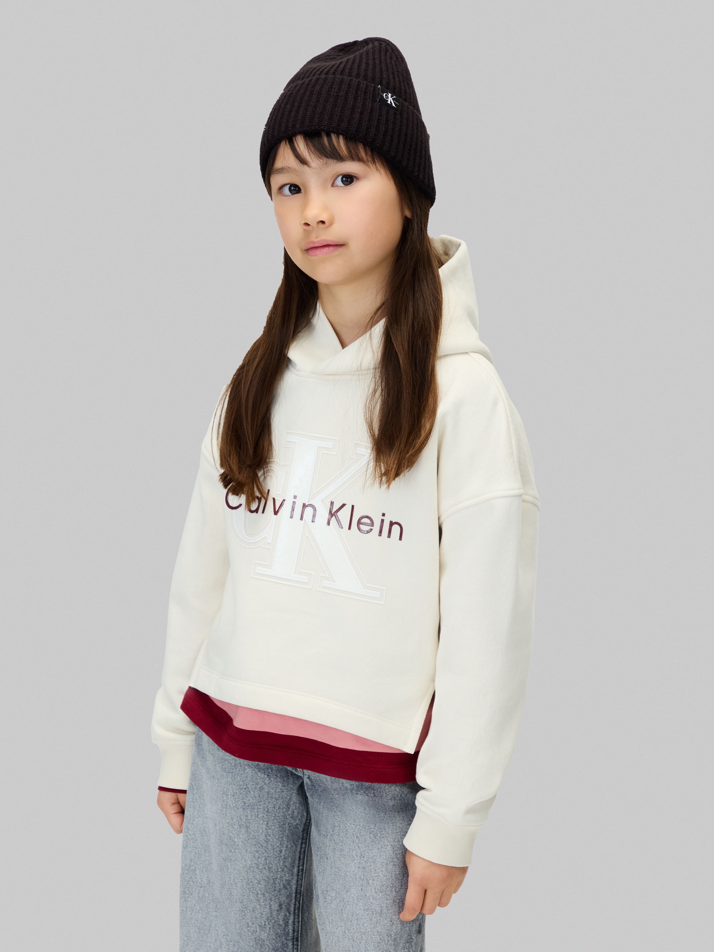 Calvin Klein Jeans Beanie, mit Monogramm-Label