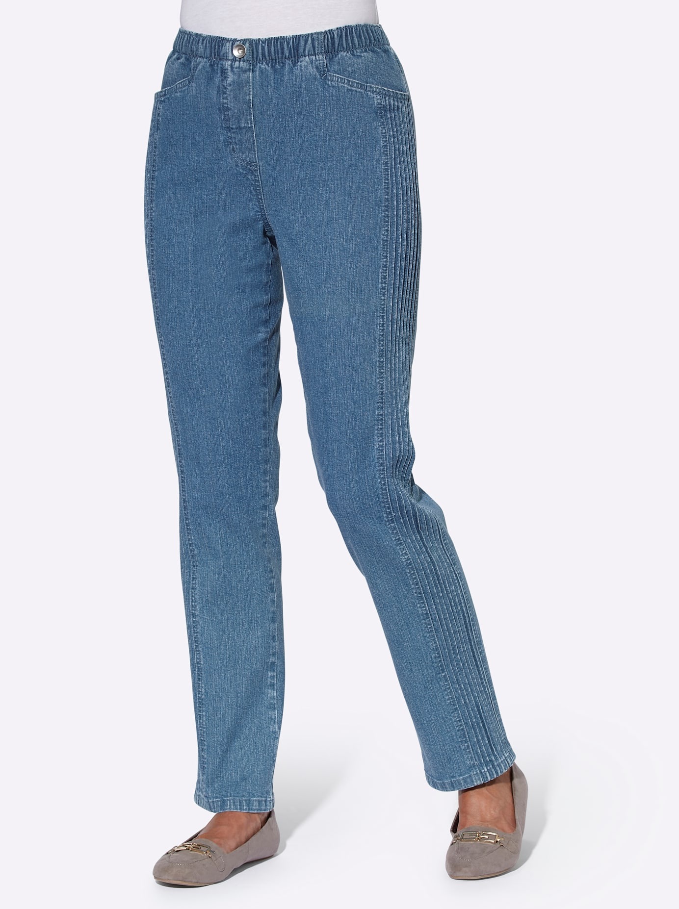 Casual Looks Bequeme Jeans, (1 tlg.)