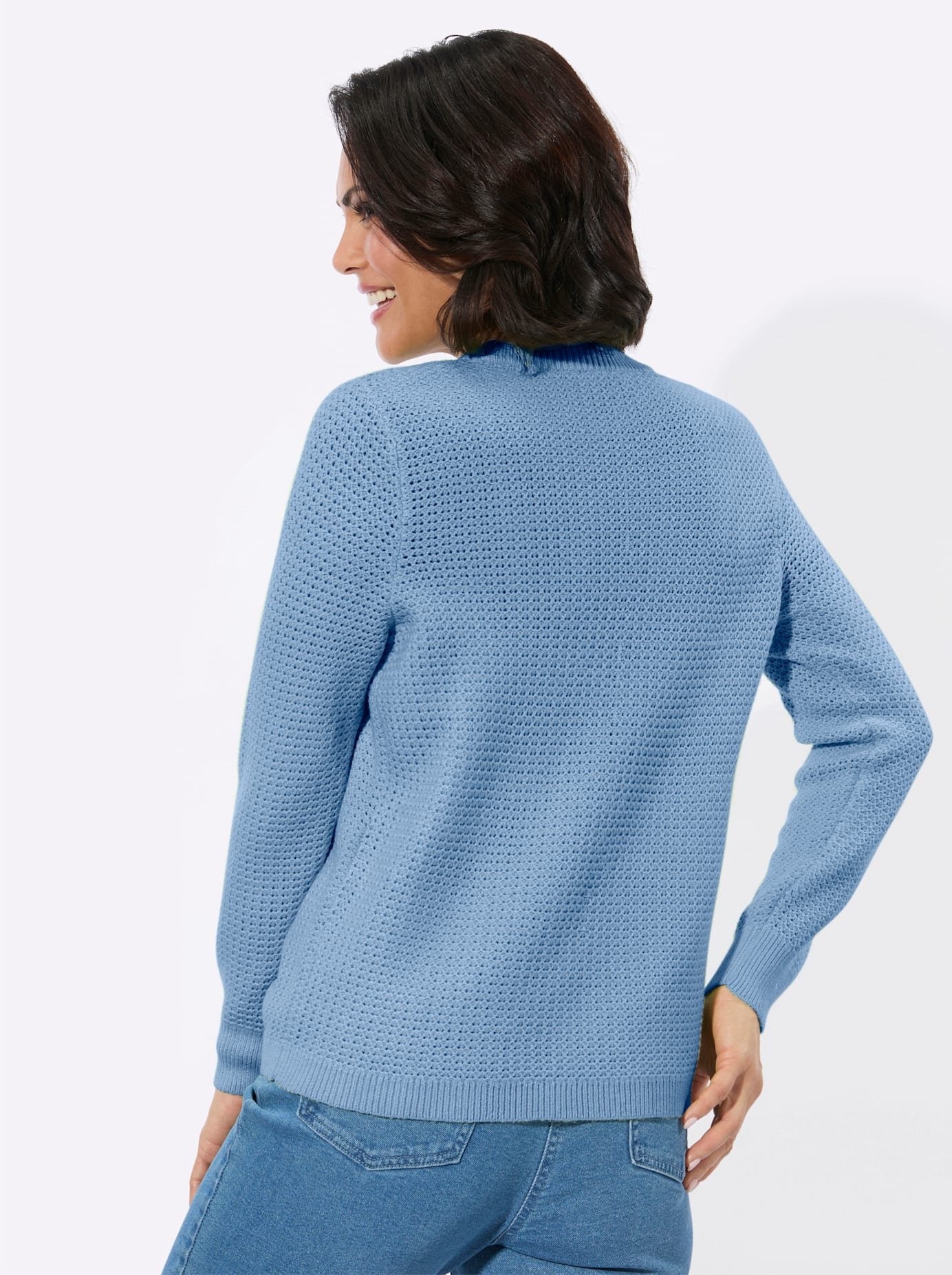 Casual Looks Rundhalspullover »Rundhals-Pullover«