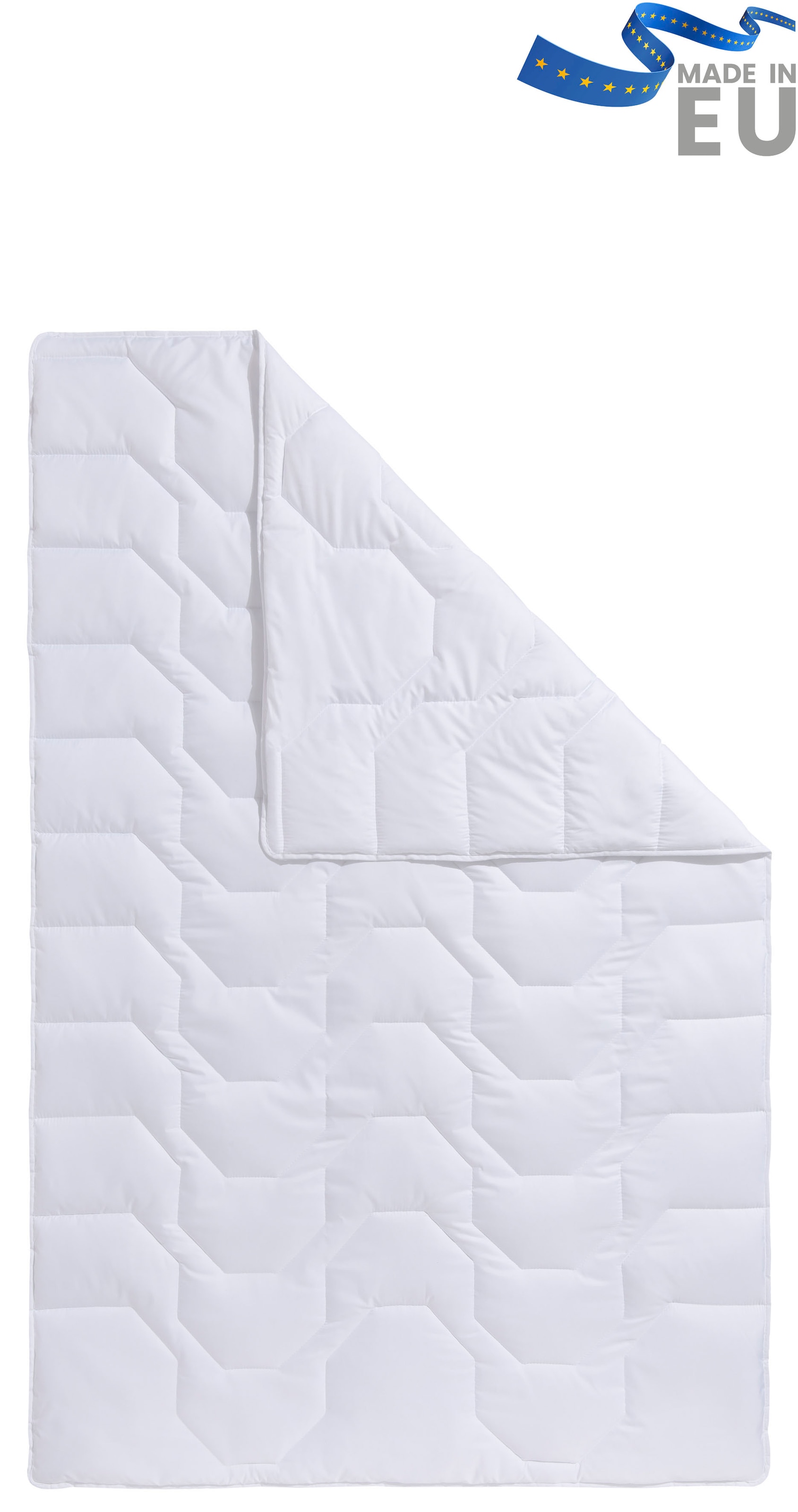 my home Microfaserbettdecke »Corella, Bettdecke 135x200 cm, 155x220 cm, Kissen 40x80 cm« leicht Füllung 100% Polyester 2 Stk. tlg. Bettdecken, Sommer, Winter, 4 Jahreszeiten, Decke mit Gratiskissen