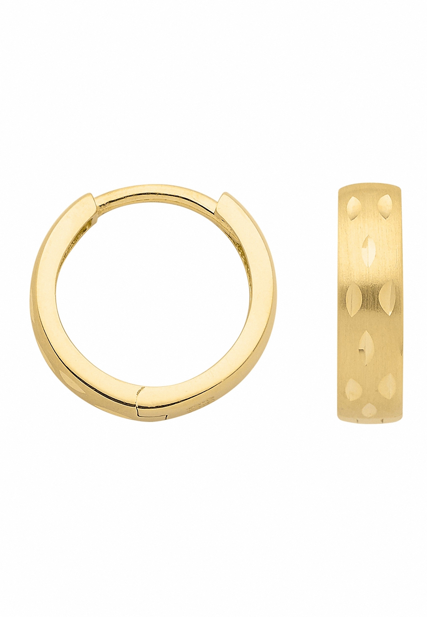 Adelia´s Paar Creolen »333 Gold Ohrringe   Creolen«