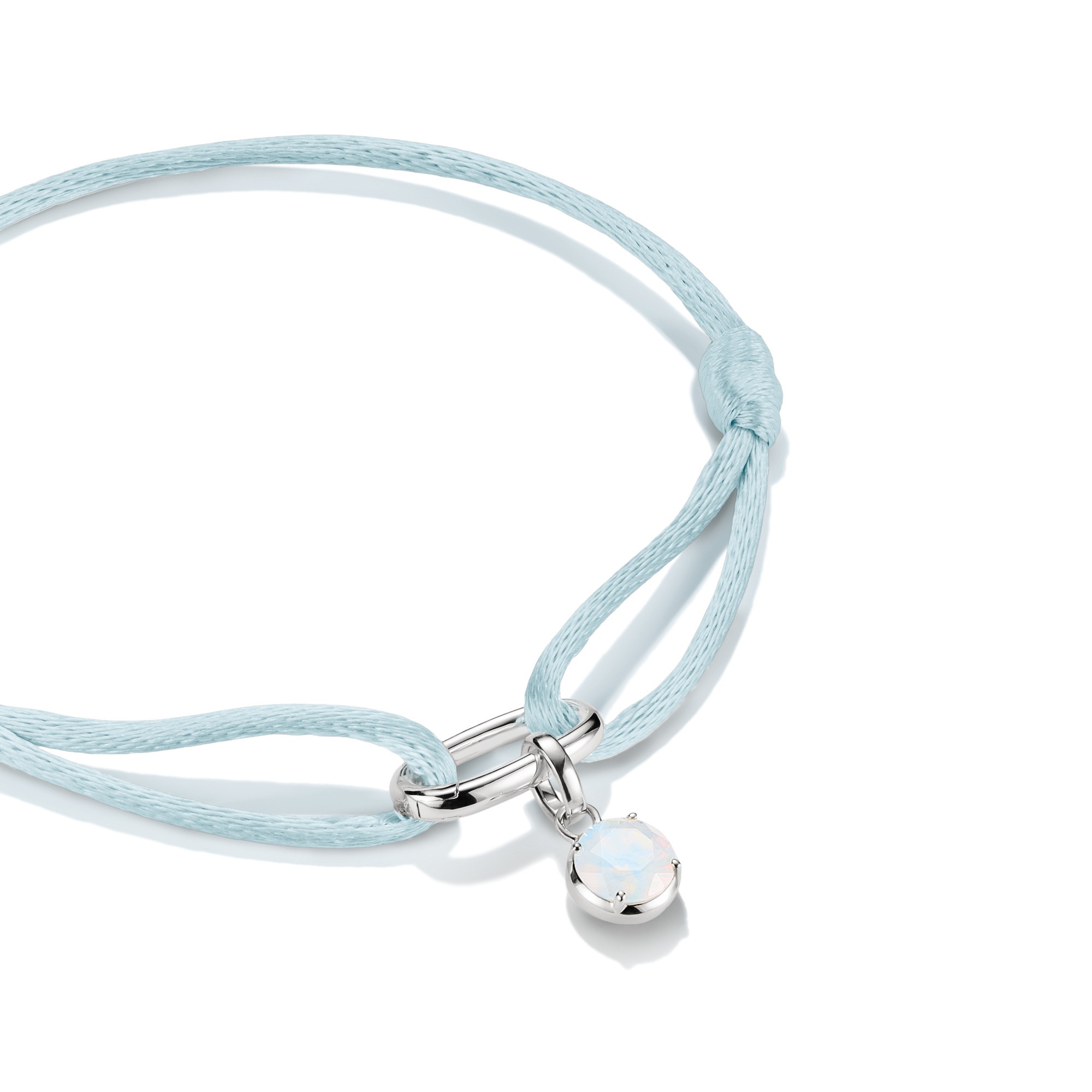 THOMAS SABO Charm-Armband »Textilarmband in verschiedenen Farben - Connect«