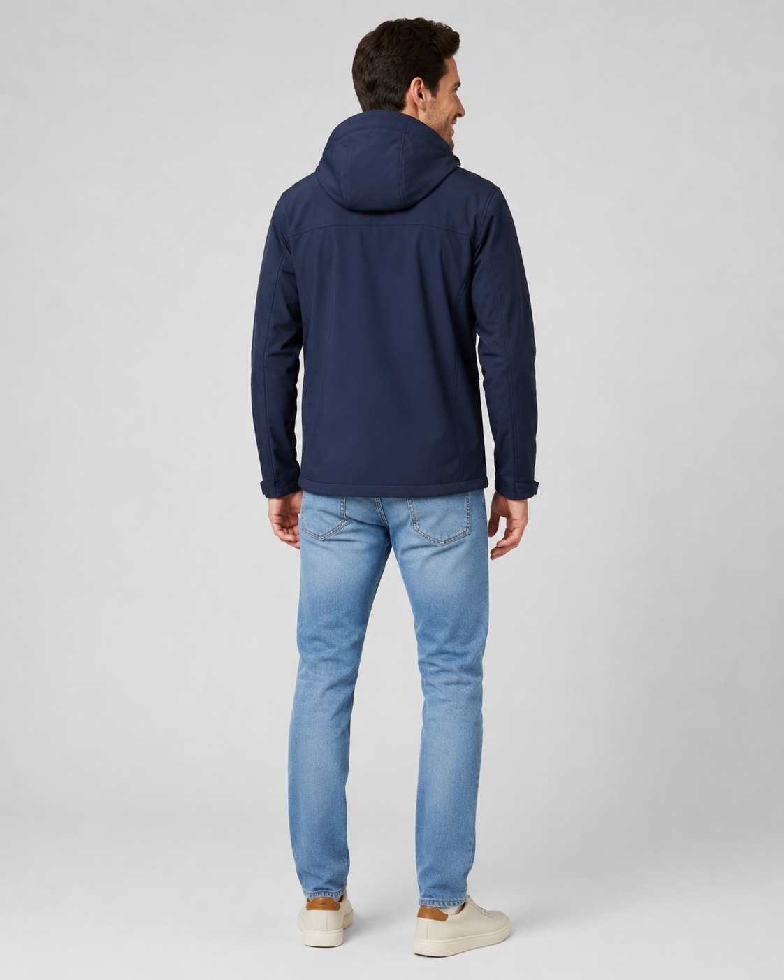 LPO Windbreaker »Melwyn Active« mit Kapuze abnehmbare, verstellbare Kapuze