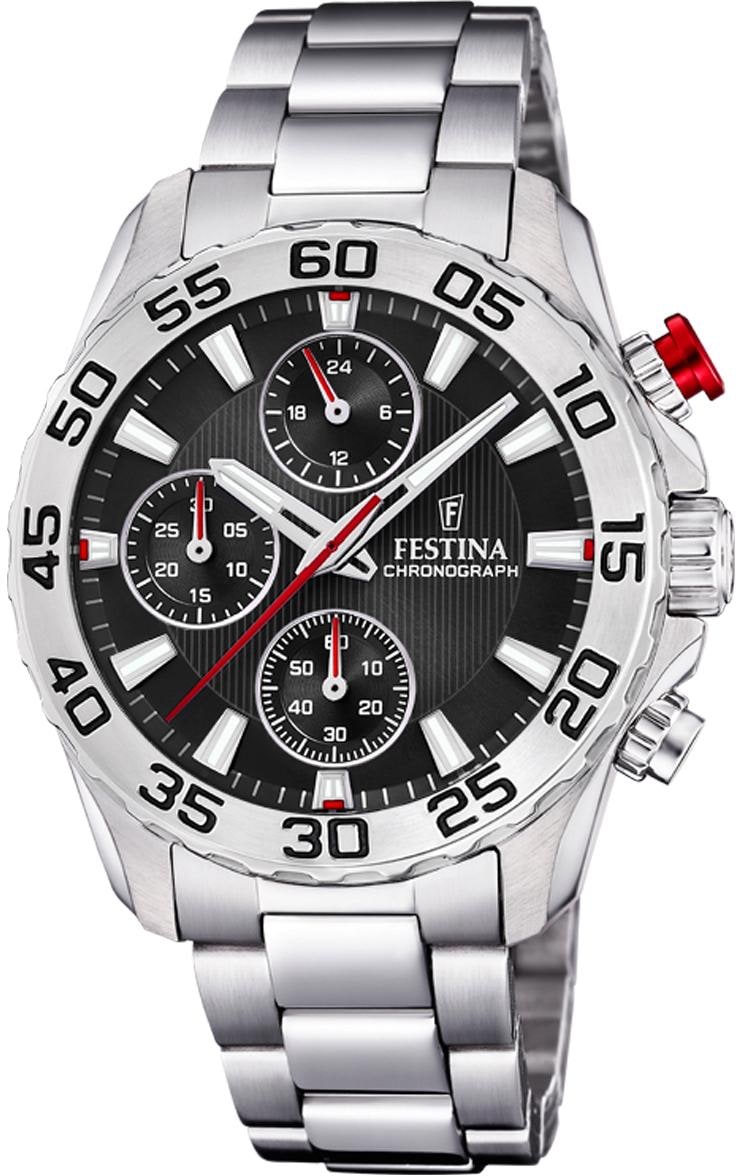 Festina Chronograph »Junior Kollektion, F20457/3«, Armbanduhr, Quarzuhr, Kinderuhr, Stoppfunktion, ideal als Geschenk