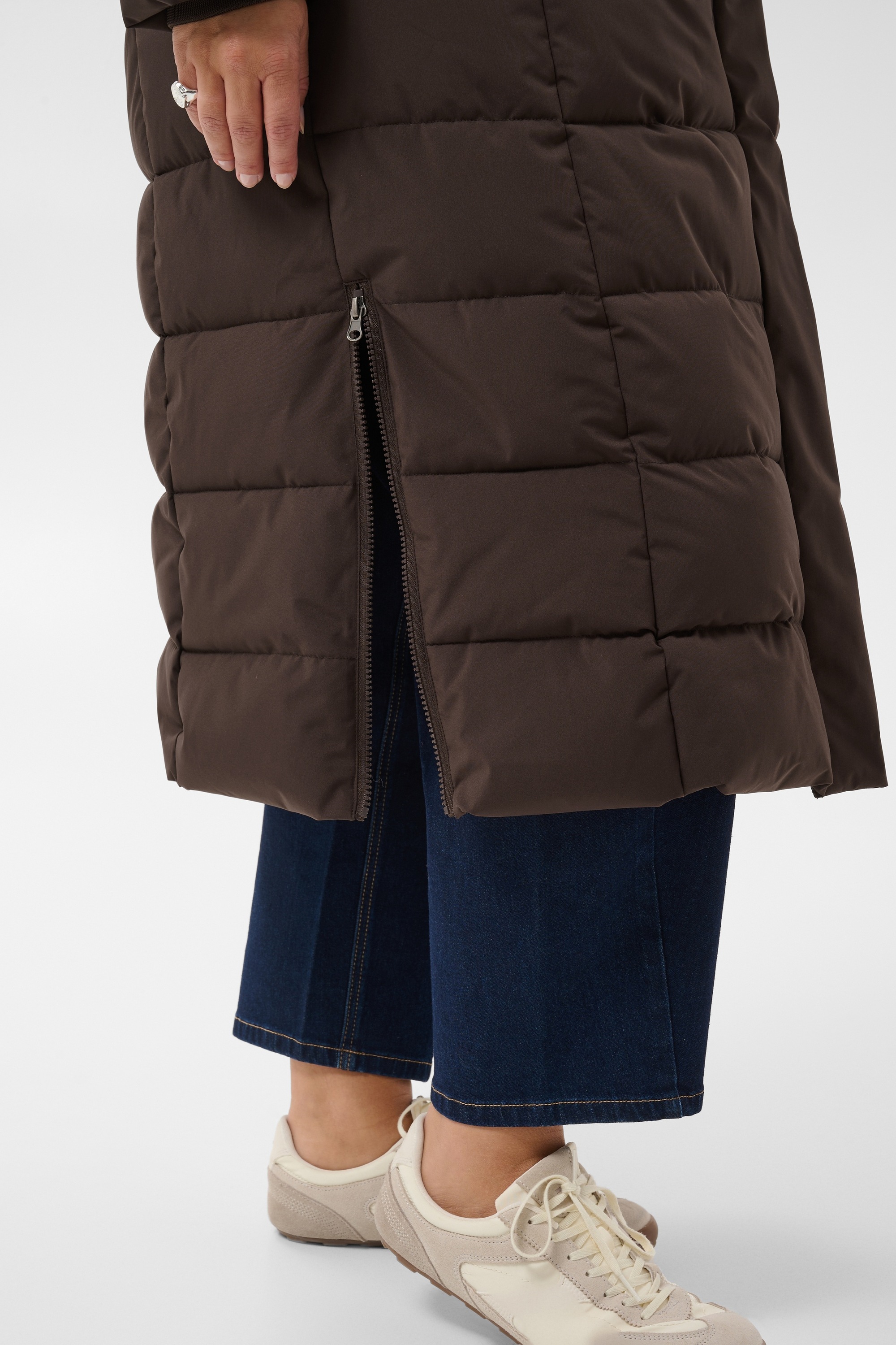 KAFFE Curve Wintermantel »KAFFE Curve Jacke KCserina«