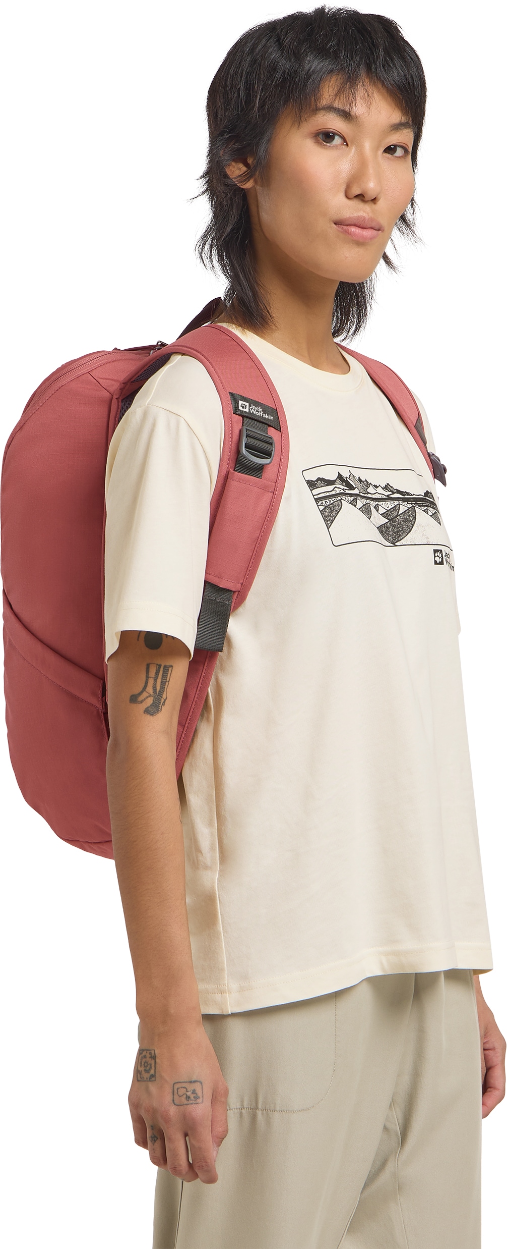 Jack Wolfskin Rucksack »SERENE«, 18 L, leichter strapazierter Rucksack für Frauen