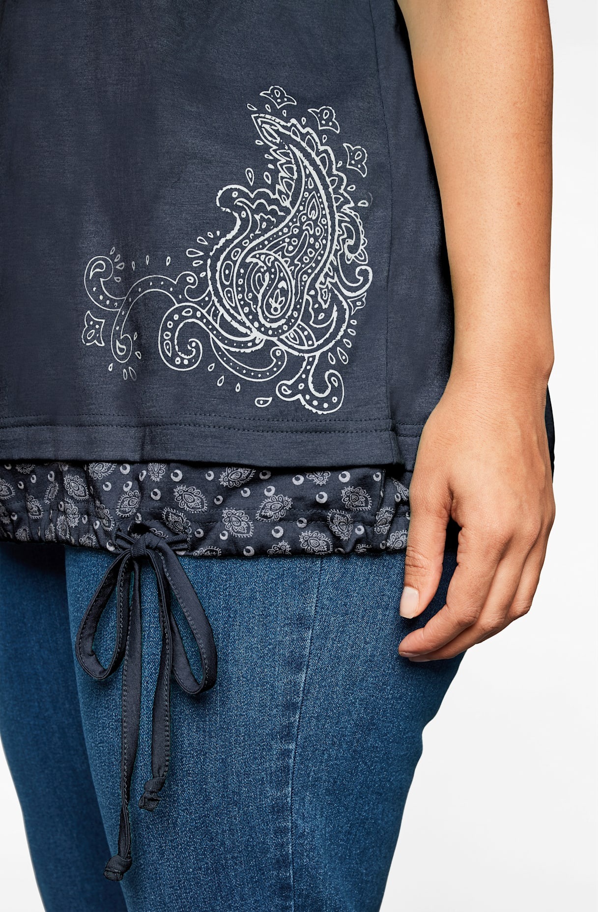 Sheego T-Shirt »T-Shirt«, (1 tlg.)