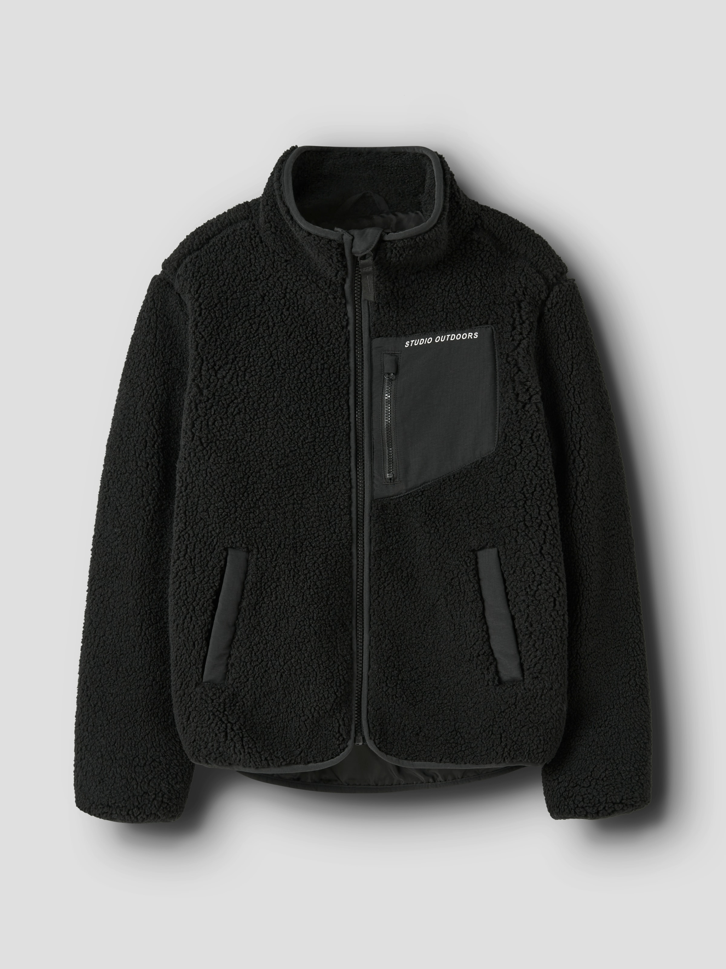 Name It Plüschjacke »NKNMATTIA SHERPA JACKET PB1« Kunstfaser