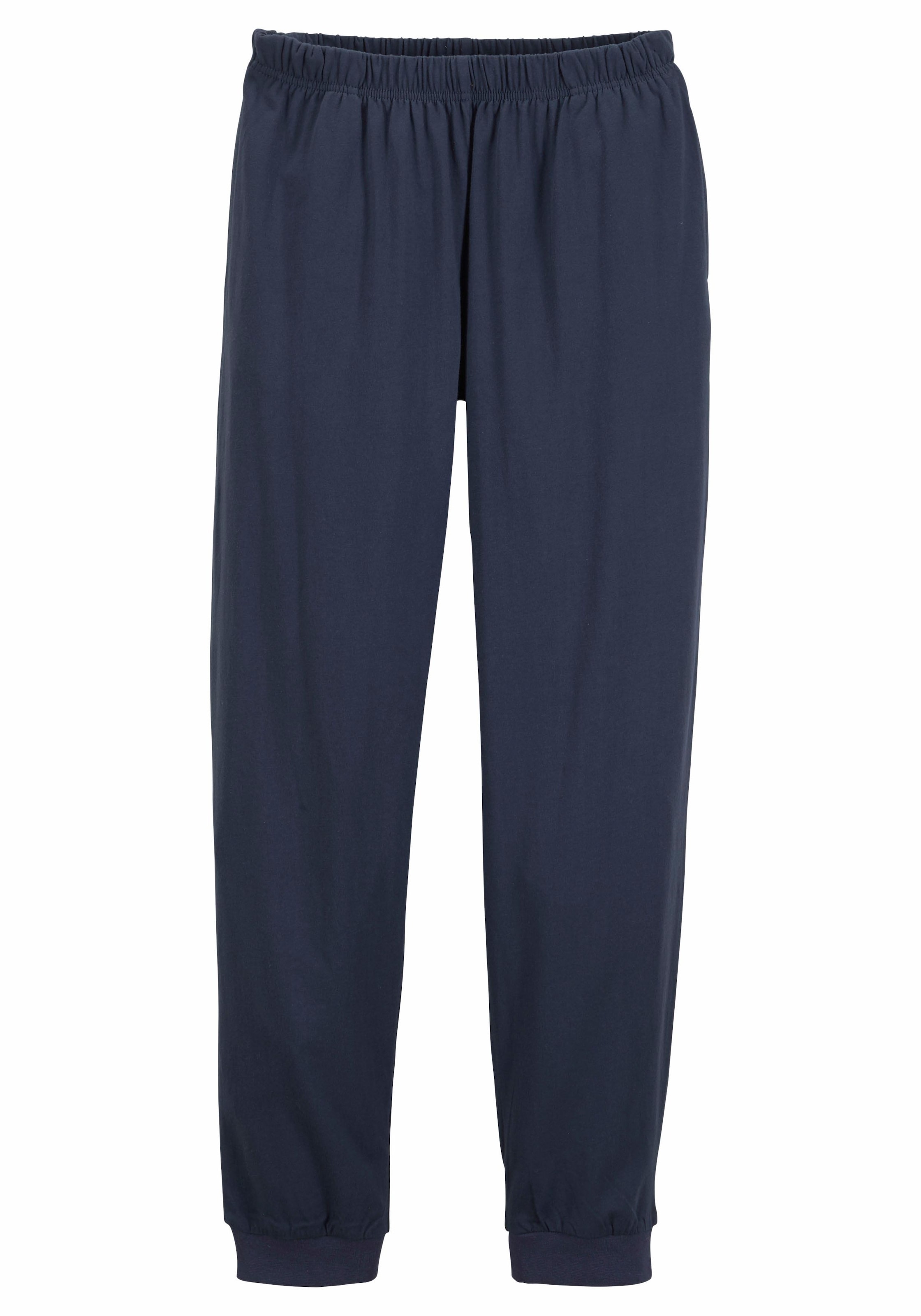 AUTHENTIC LE JOGGER Pyjama, (2 tlg., 1 Stück), Schlafanzug mit Spruch "Who needs sleep"