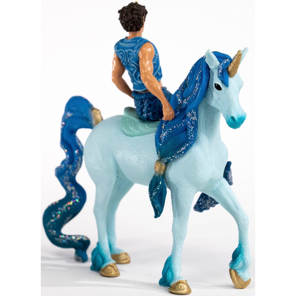 Schleich® Spielfigur »BAYALA®, Aryon auf Einhorn (70718)«