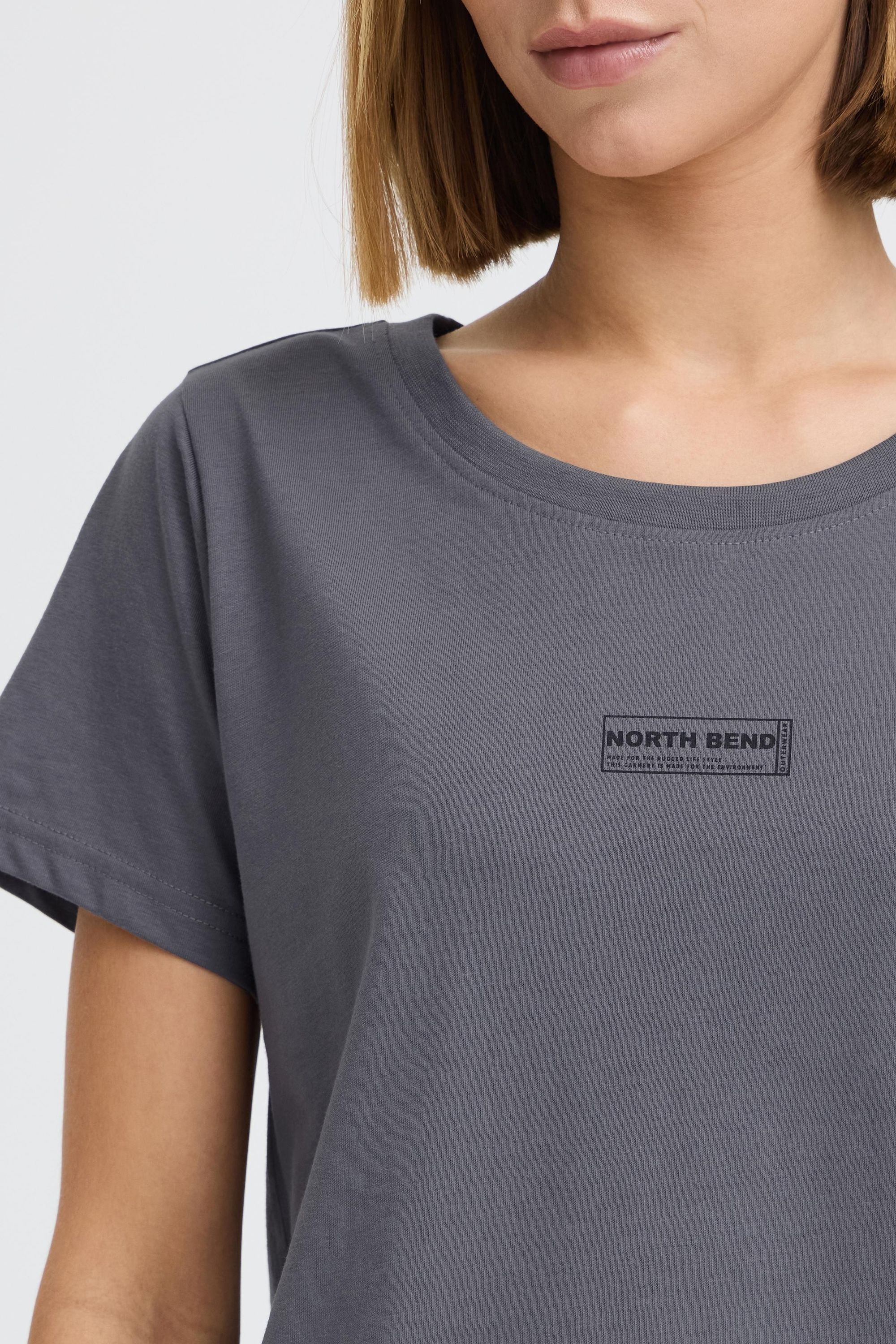 North Bend Rundhalsshirt »Rundhalsshirt NBKunt«