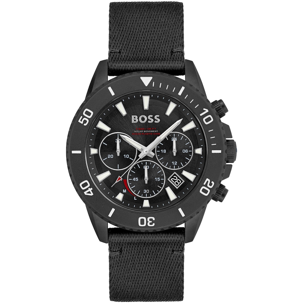 BOSS Chronograph »Admiral Sustainable #tide, 1513918«