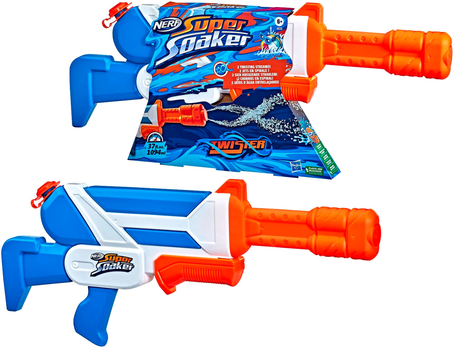 Hasbro Wasserpistole »Nerf, Wasserblaster, Super Soaker Twister«