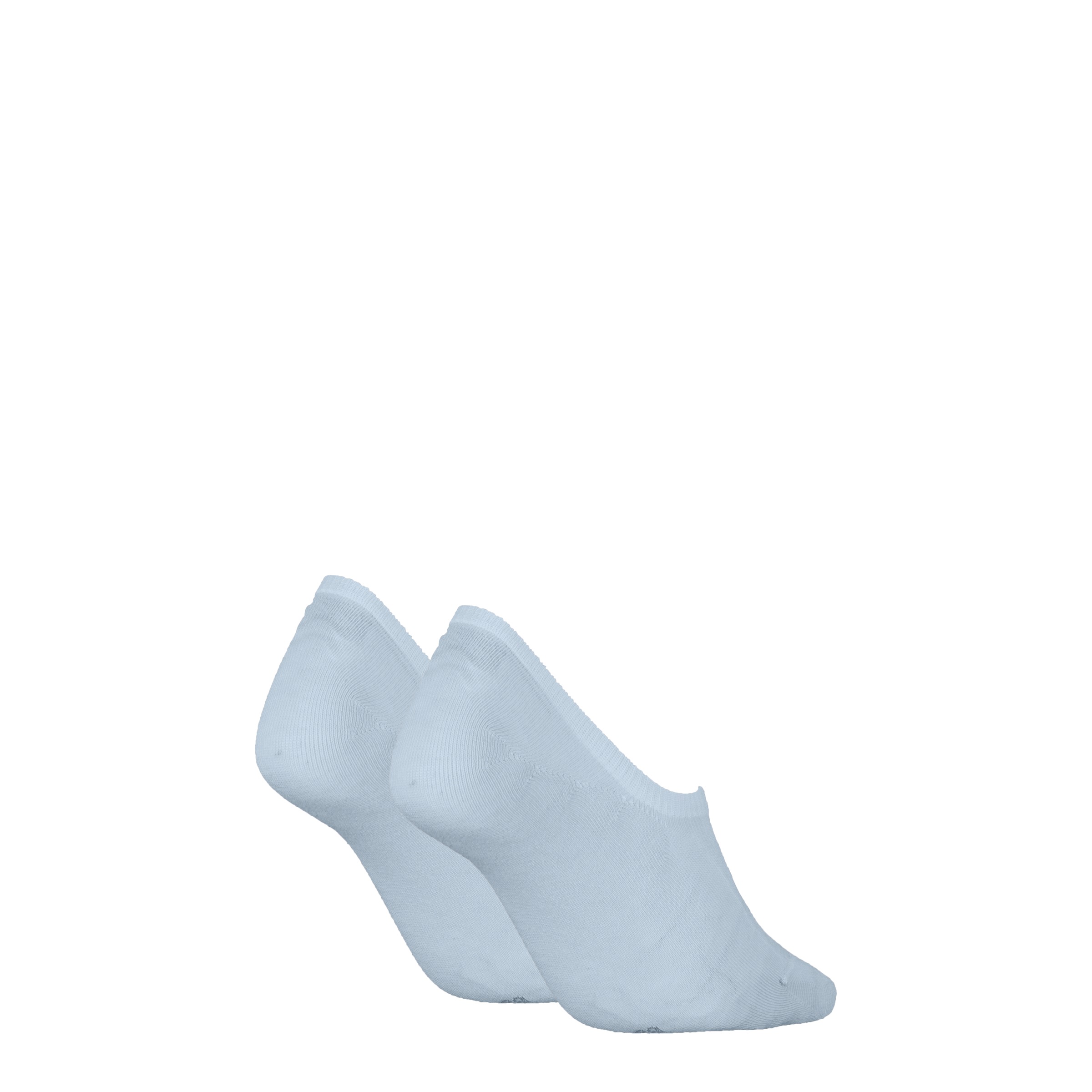 Calvin Klein Jeans Füßlinge »CK WOMEN FOOTIE HIGH CUT« 2 Paar,  Mit eingestricktem Logo vorn