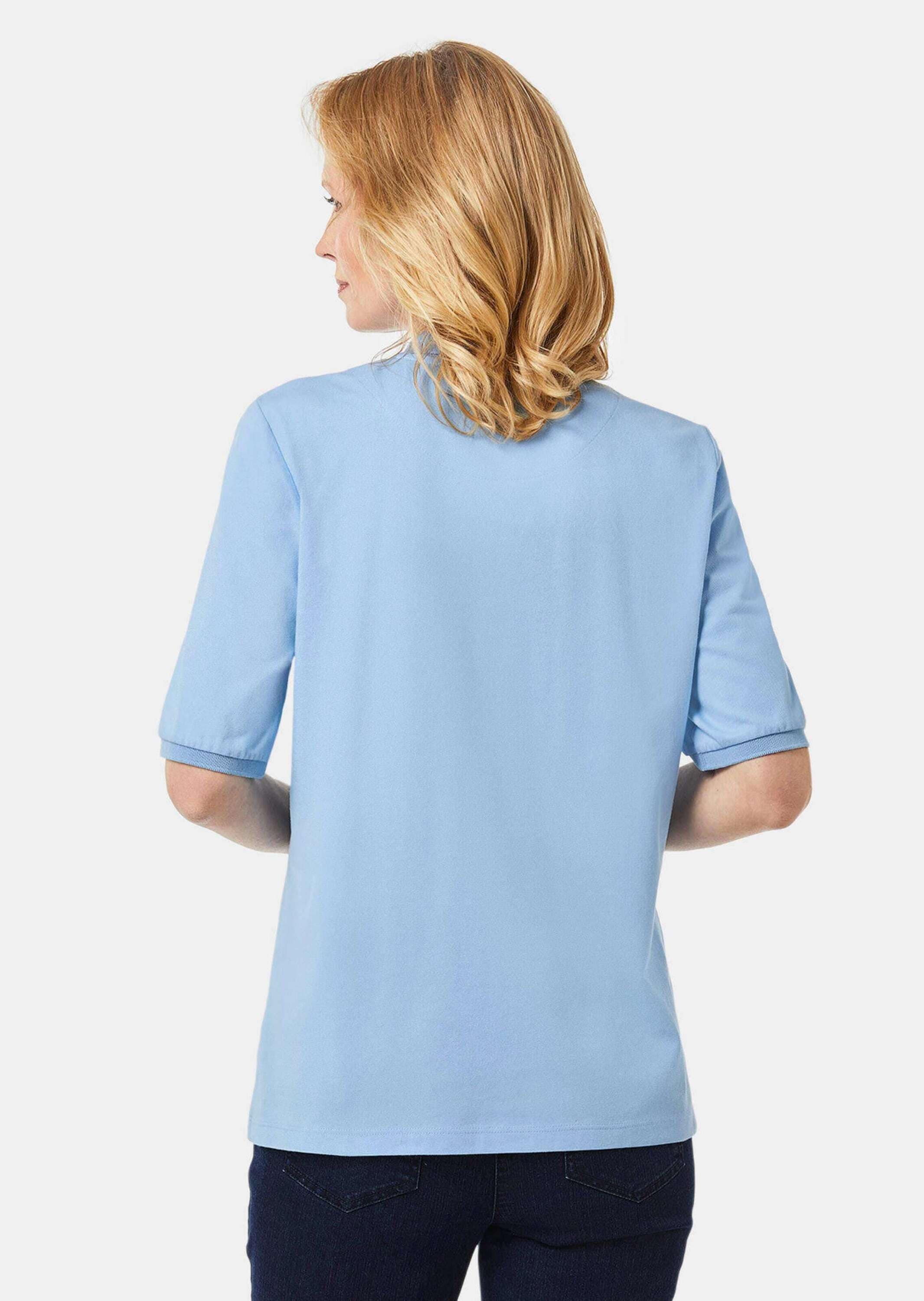 GOLDNER Poloshirt »Poloshirt Poloshirt in hochwertiger Pikee-Qualität«