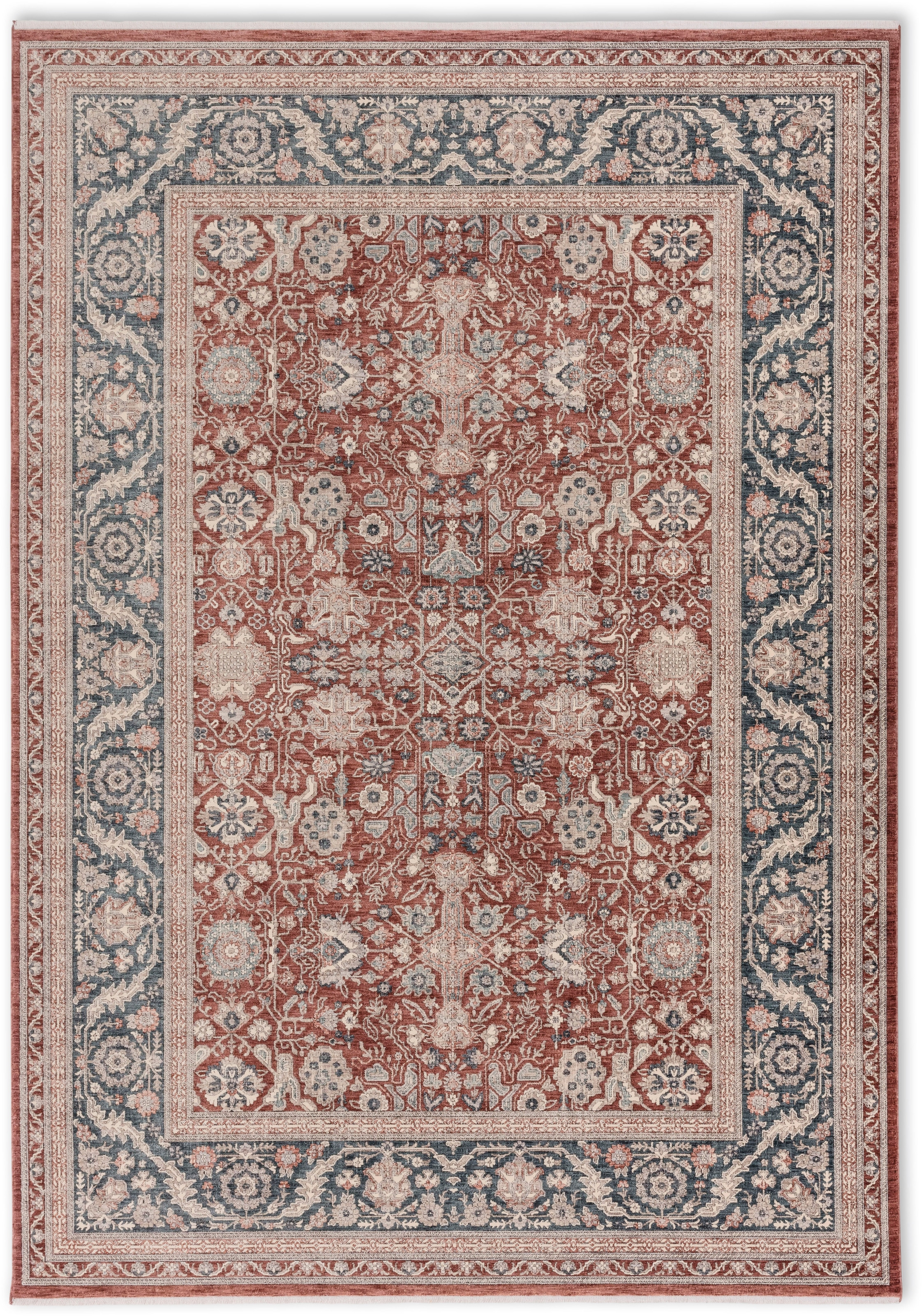ASTRA Teppich »Tropea 241«, rechteckig, 6 mm Höhe, Vintage, leichter Glanz, hochwertiger Kurzflor, Orientalisch