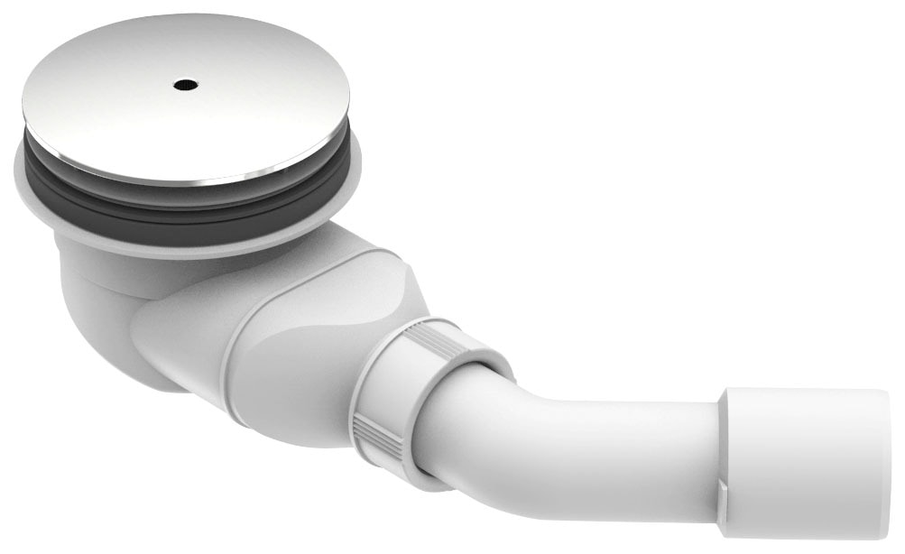 OTTOFOND Duschwanne Set,  80x80x3 cm, mit Wannenträger, Ablaufgarnitur und Fugendichtband