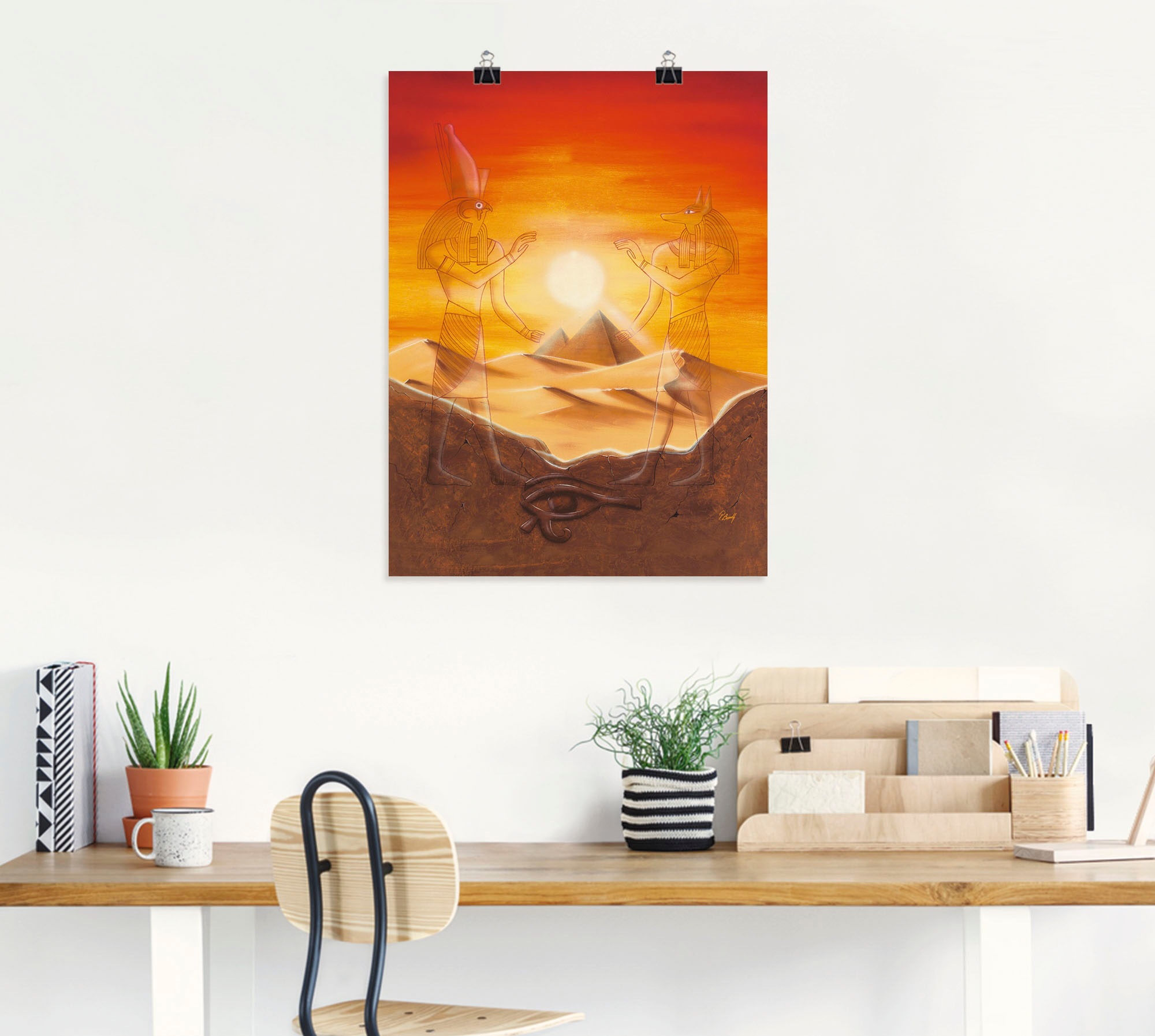 Artland Wandbild »Ägypten«, Afrika, (1 St.), als Alubild, Outdoorbild, Leinwandbild, Poster, Wandaufkleber