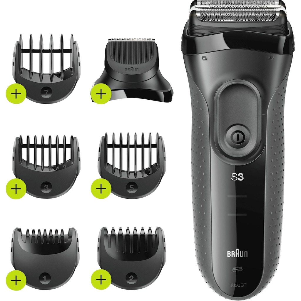 Braun Elektrorasierer »Series 3 Shave&Style 3000BT«