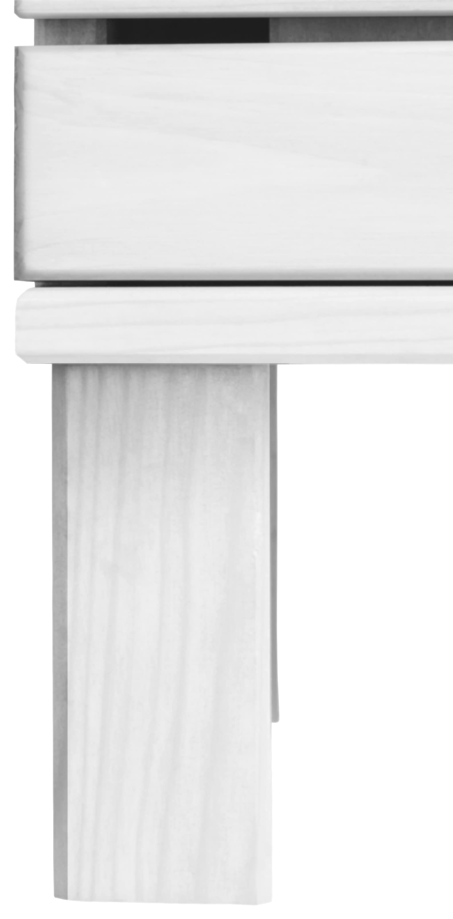 Home affaire Hochschrank »JOSIE«, Breite 30 cm, aus Massivholz, verstellbare Einlegeböden, Metallgriffe