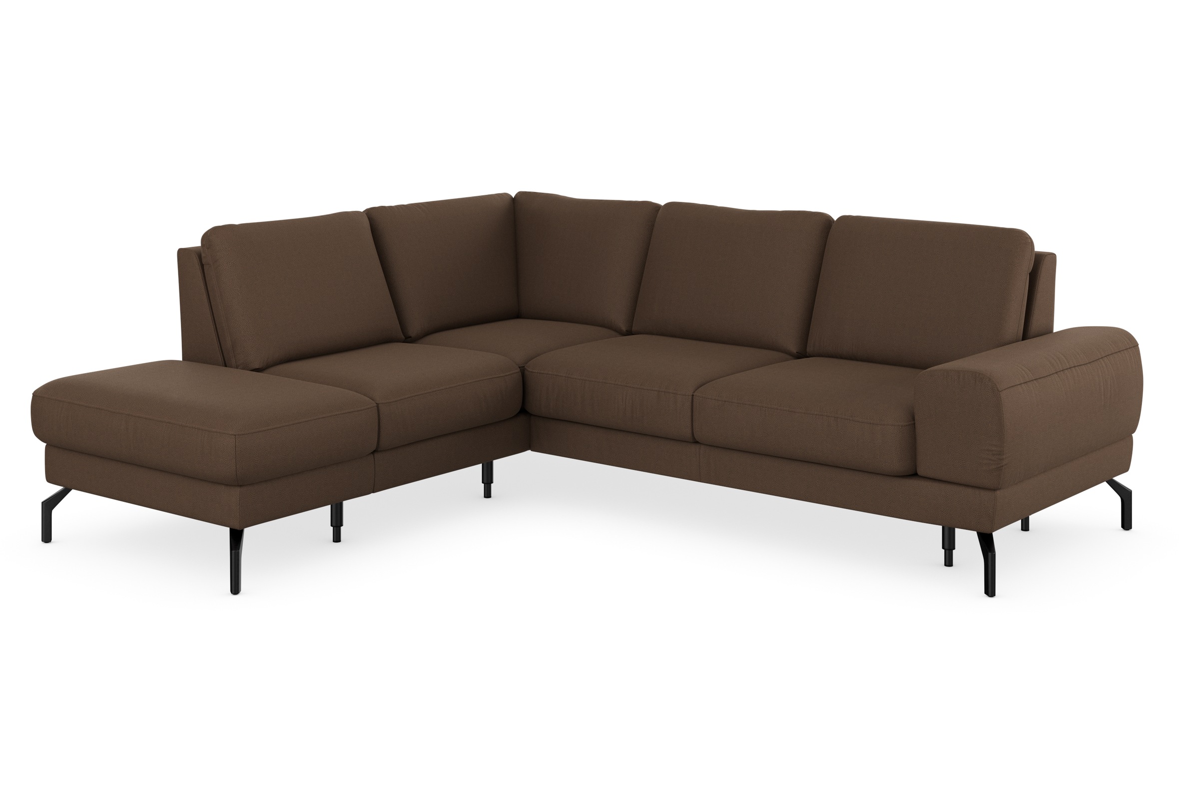 sit&more Ecksofa »Cinturo L-Form«, inklusive Sitztiefenverstellung und Federkern, Sitzhöhe 48 cm