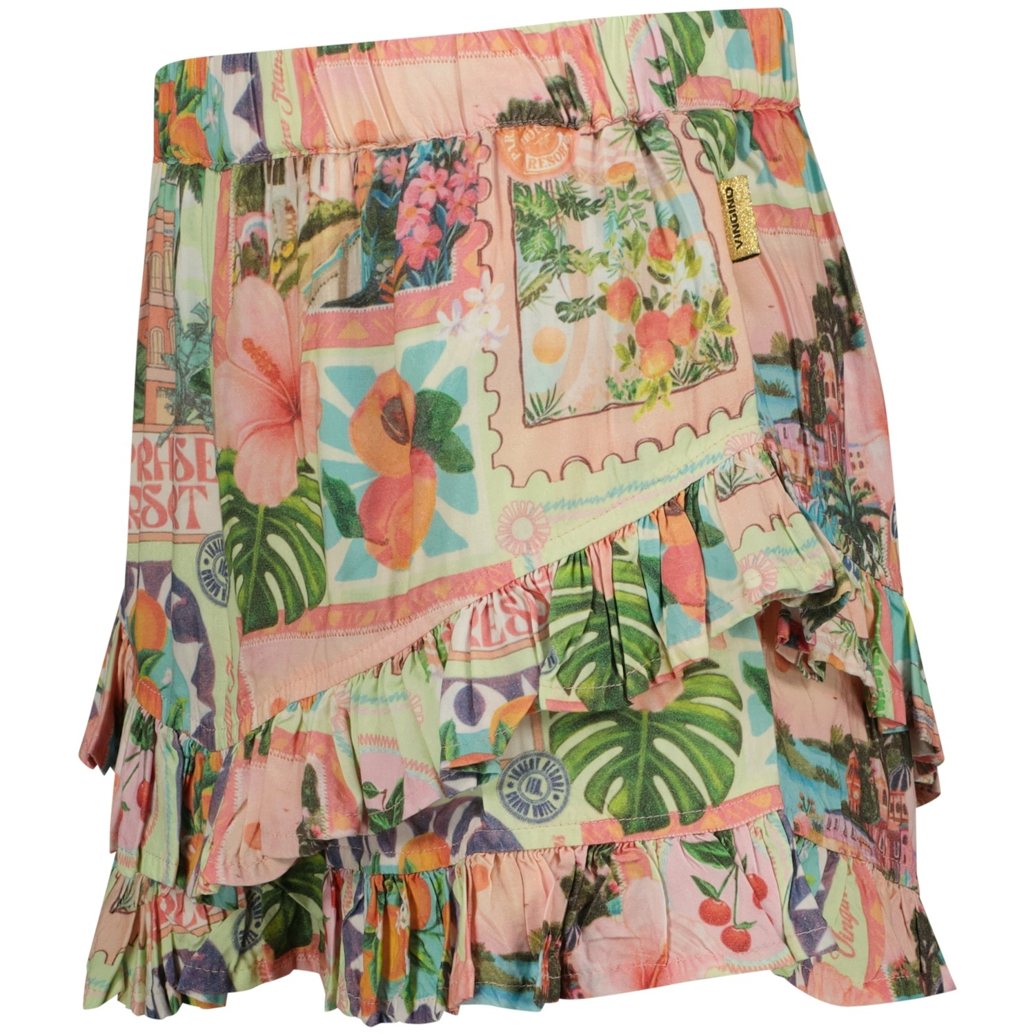 Vingino Relaxshorts  mit Allover-Muster