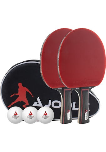 Joola Tischtennisschläger »Tischtennis-Set Duo Pro«, (Set, 6 tlg., mit Bällen-mit Tasche) kaufen